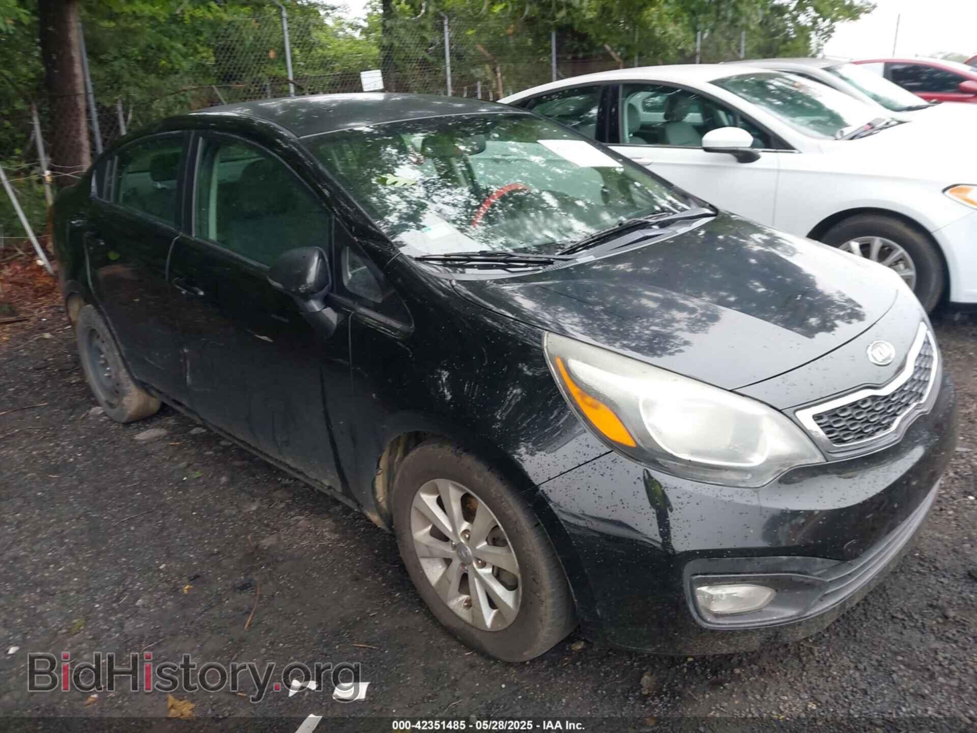 Фотография KNADN4A33D6130213 - KIA RIO 2013