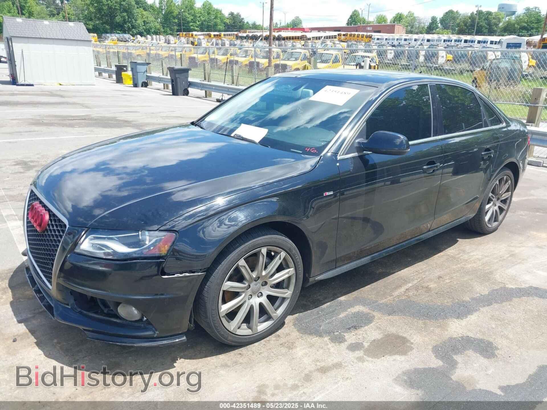 2012 AUDI A4 - VIN: WAUEFAFL6CN016851 - Фото 2