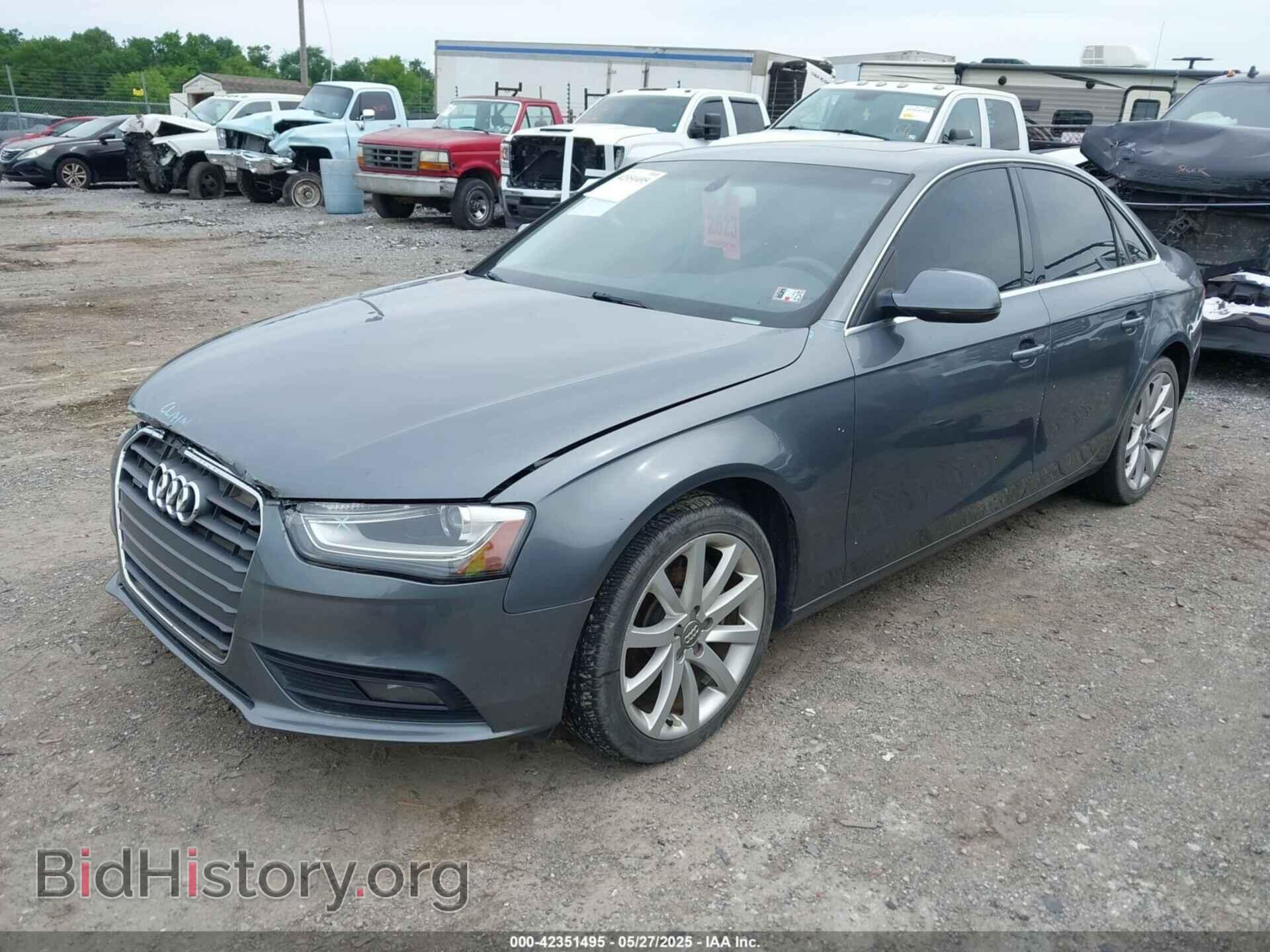 2013 AUDI A4 - VIN: WAUFFAFL4DN022962 - Фото 2