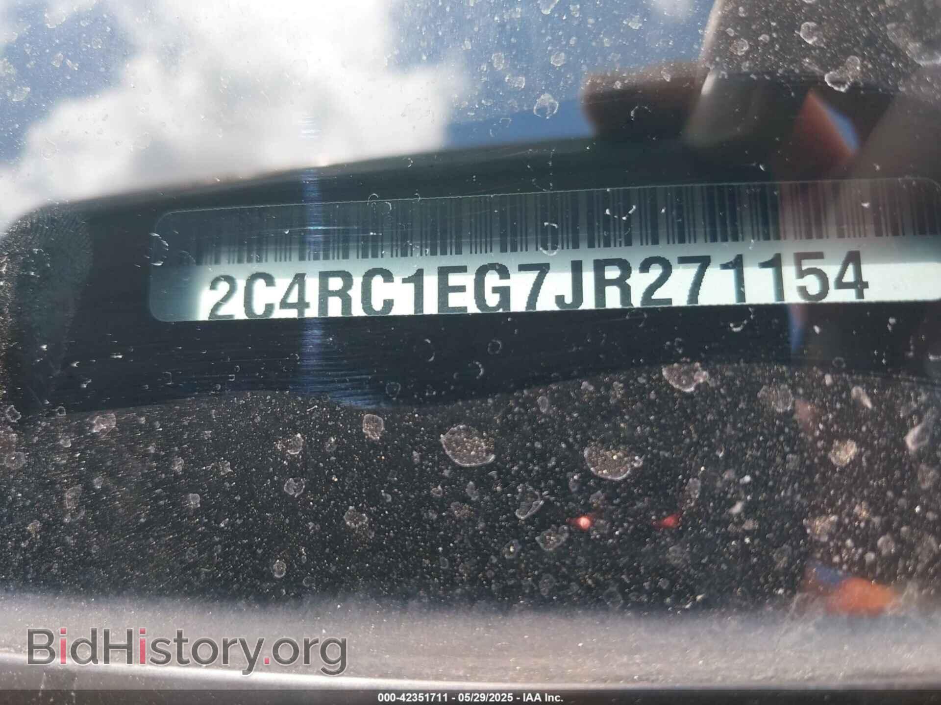 2018 CHRYSLER PACIFICA - VIN: 2C4RC1EG7JR271154 - Фото 9