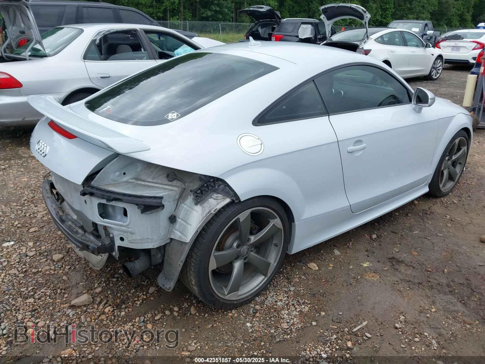 2012 AUDI TT RS - VIN: TRUB3AFK8C1901300 - Photo 4