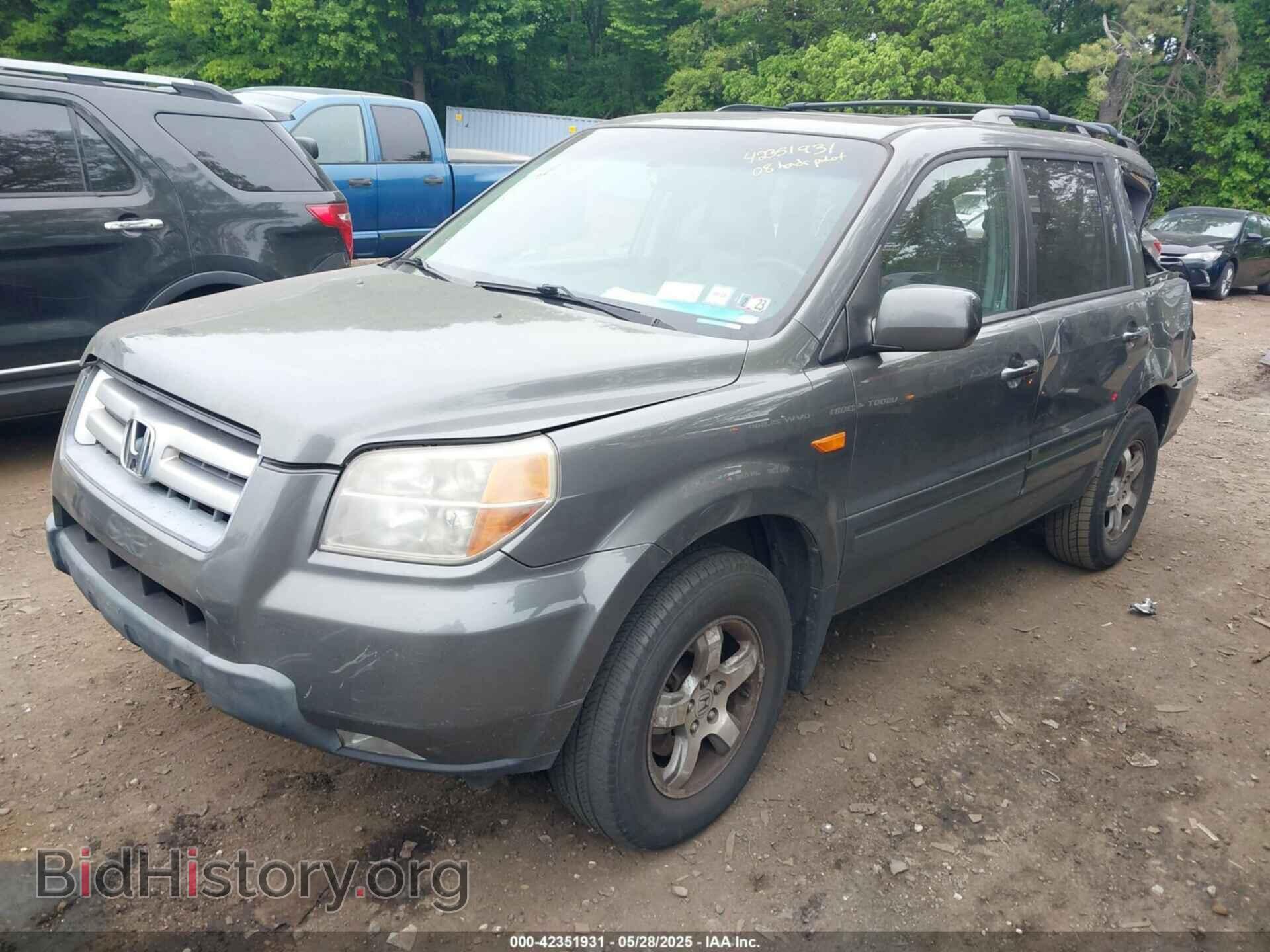 2008 HONDA PILOT - VIN: 5FNYF18658B026185 - Фото 2