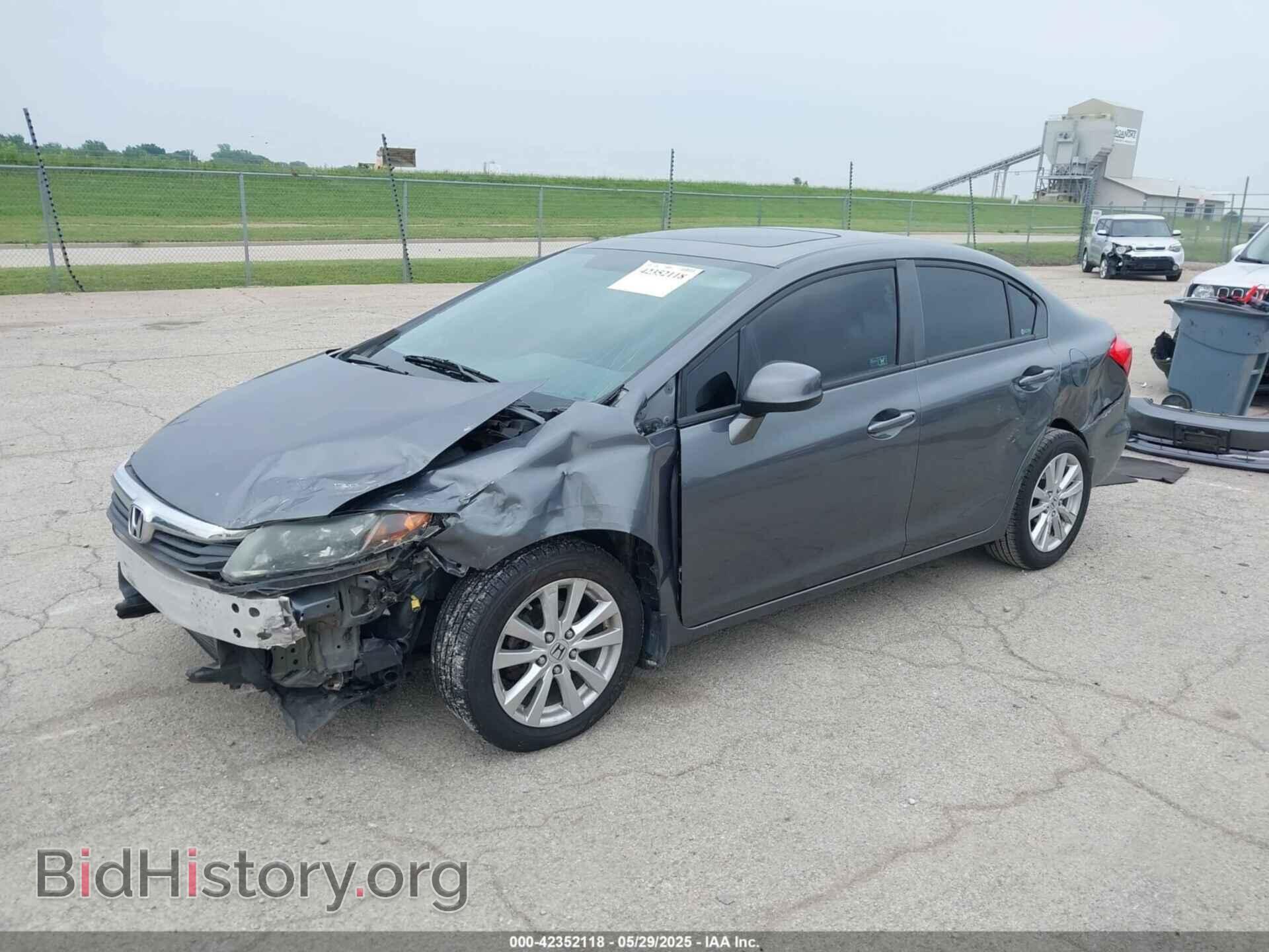 2012 HONDA CIVIC - VIN: 19XFB2F83CE004276 - Фото 2
