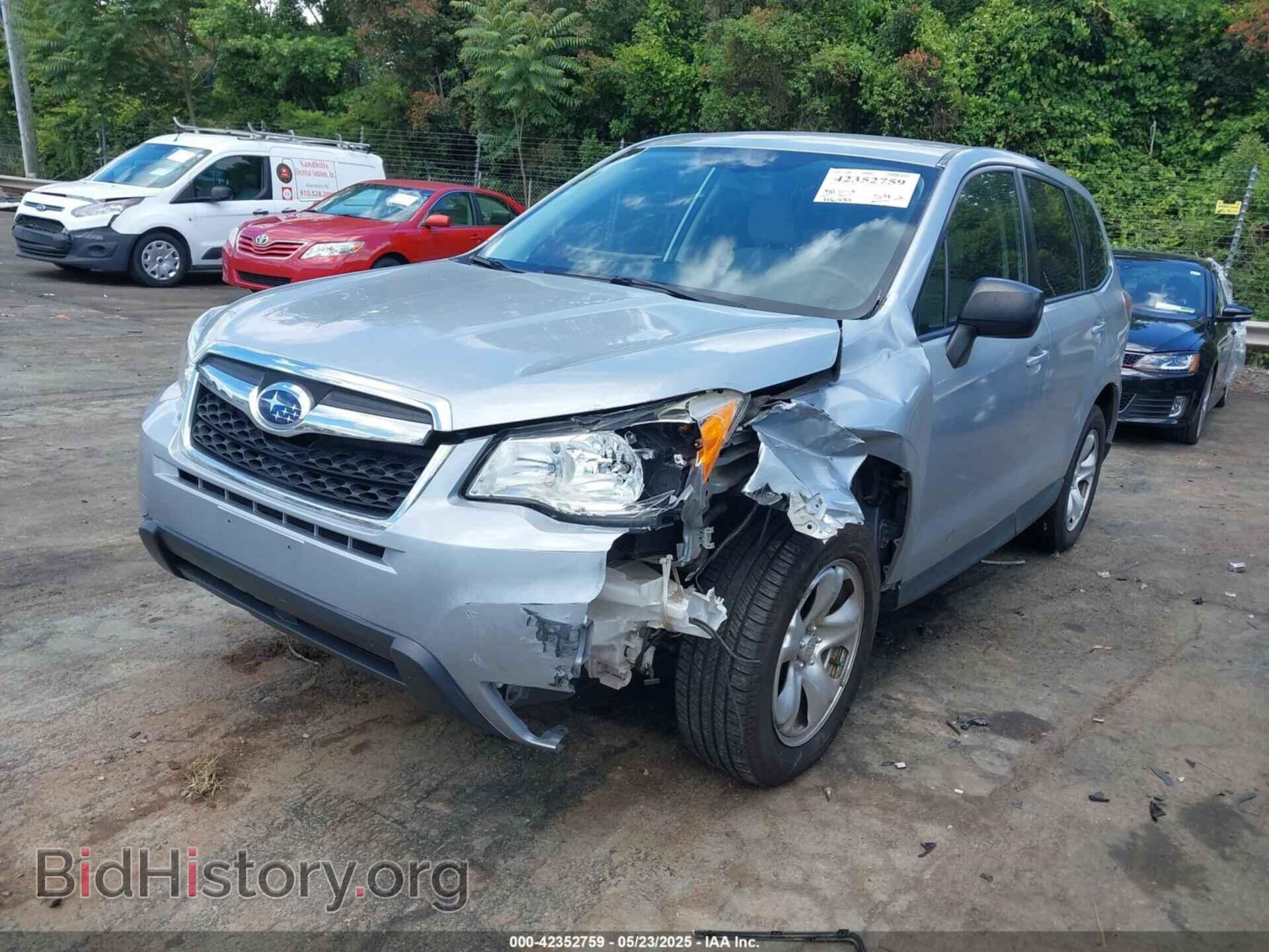 2016 SUBARU FORESTER - VIN: JF2SJAAC5GH404042 - Фото 2