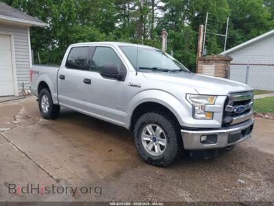 2015 Ford F-150 XLT, silver — VIN 1FTEW1EG2FFA42949, IAAI