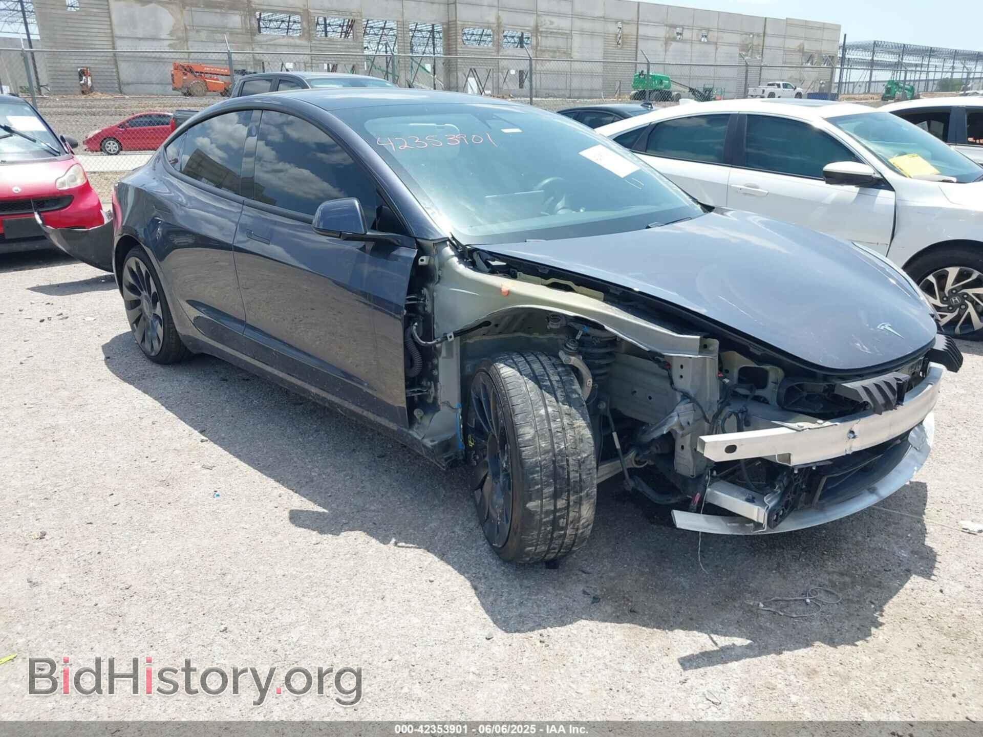 Фотография 5YJ3E1EC4MF044808 - TESLA MODEL 3 2021