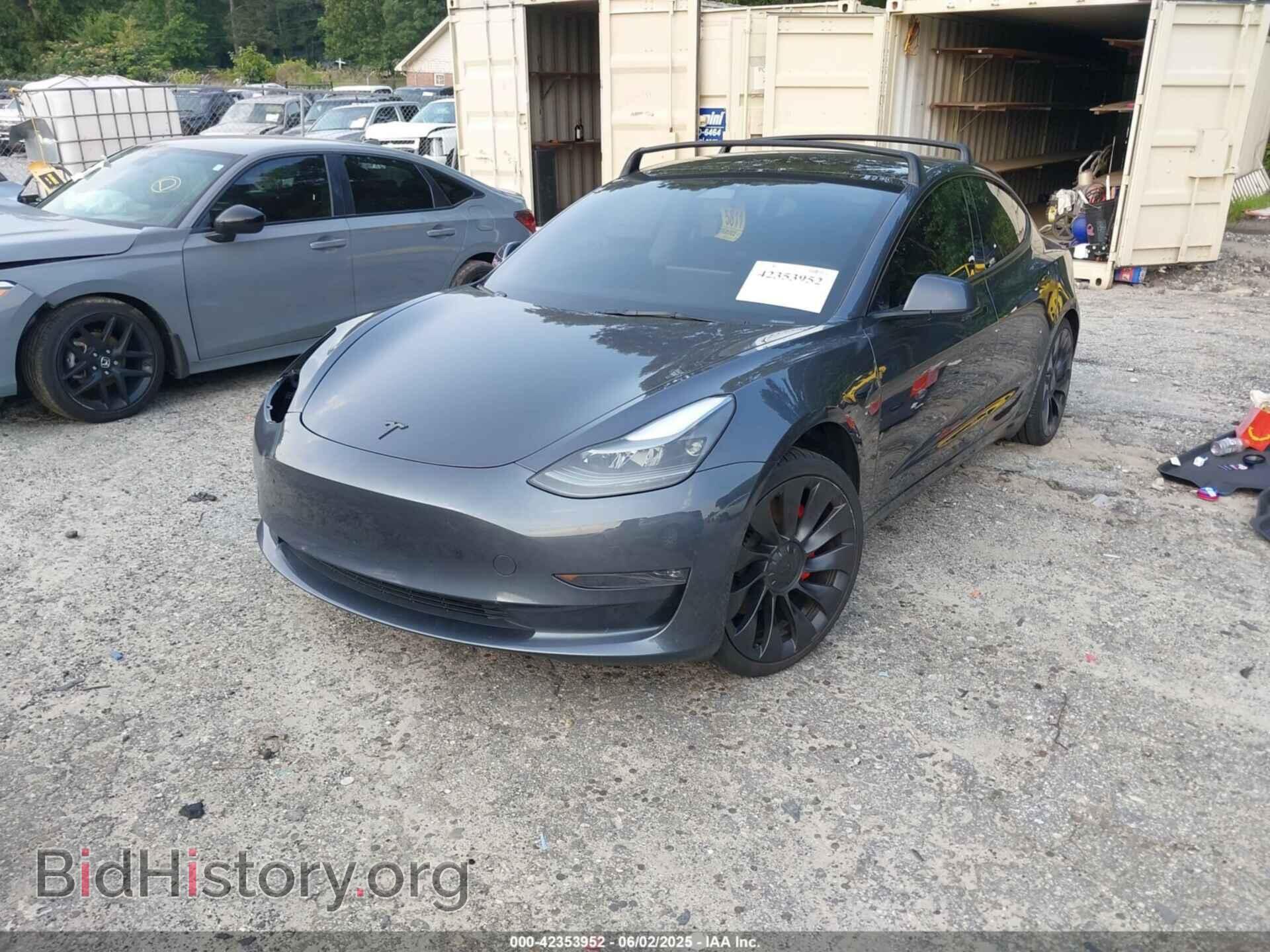 2023 TESLA MODEL 3 - VIN: 5YJ3E1EC5PF675944 - Фото 2