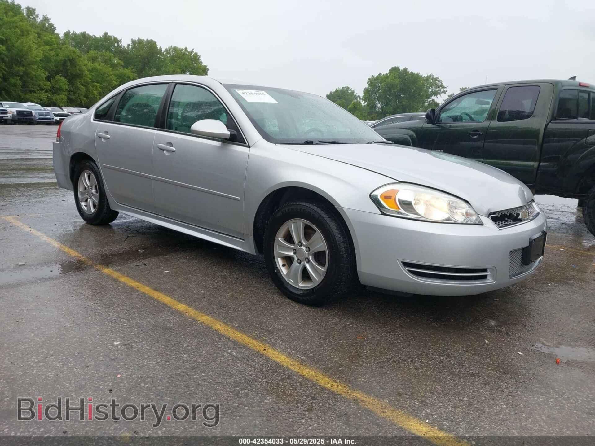 Photo 2G1WF5E36C1329490 - CHEVROLET IMPALA 2012