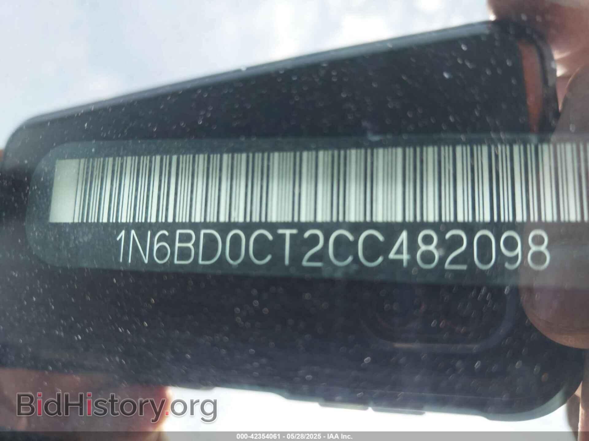 2012 NISSAN FRONTIER - VIN: 1N6BD0CT2CC482098 - Фото 9