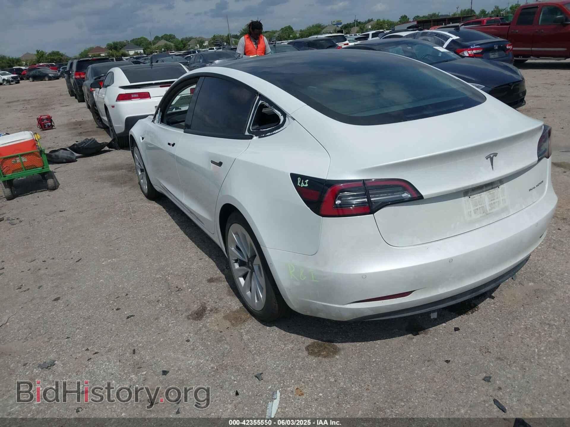 2021 TESLA MODEL 3 - VIN: 5YJ3E1EB4MF850459 - Фото 3