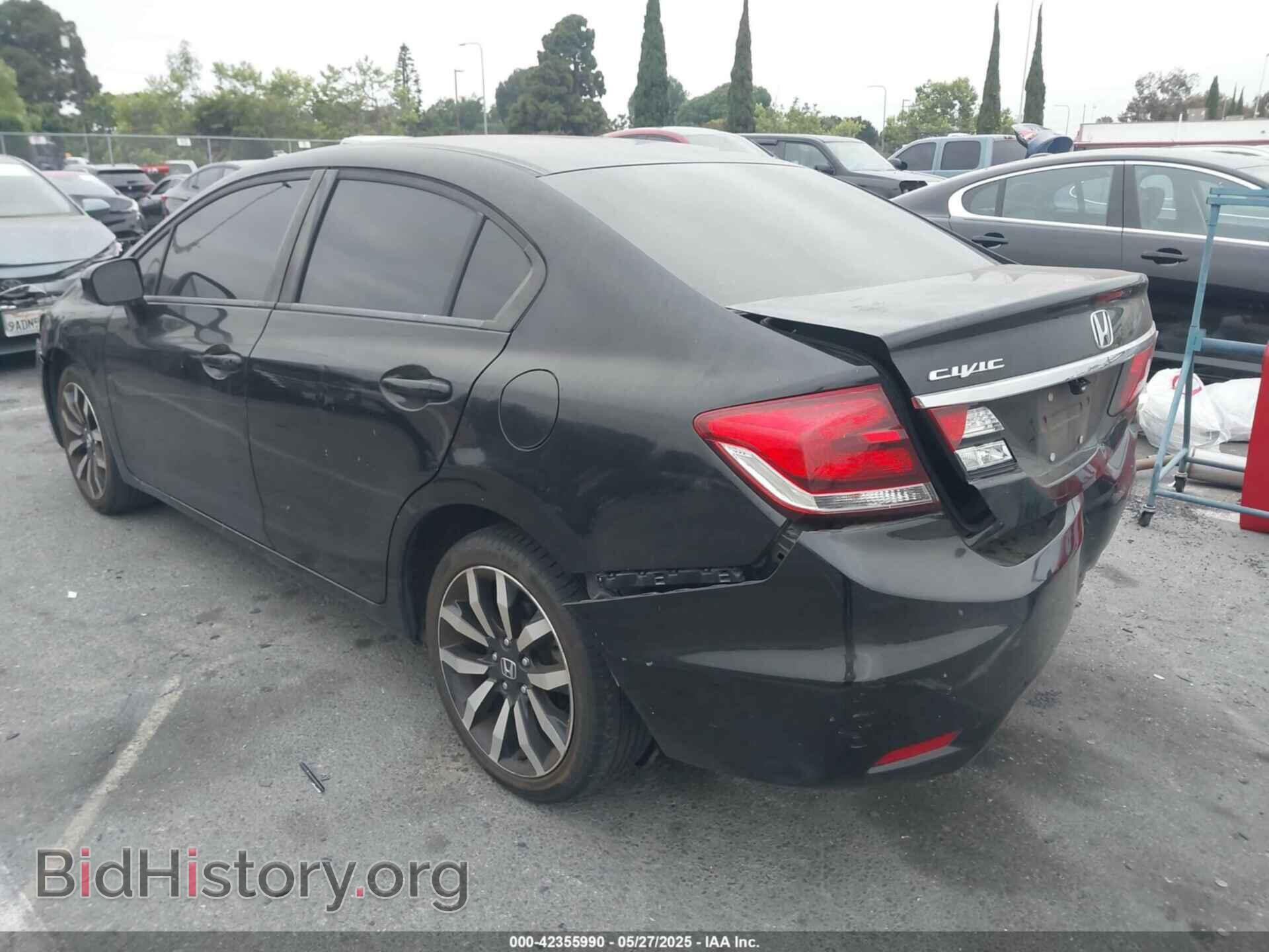 2014 HONDA CIVIC - VIN: 19XFB2F9XEE206138 - Фото 3
