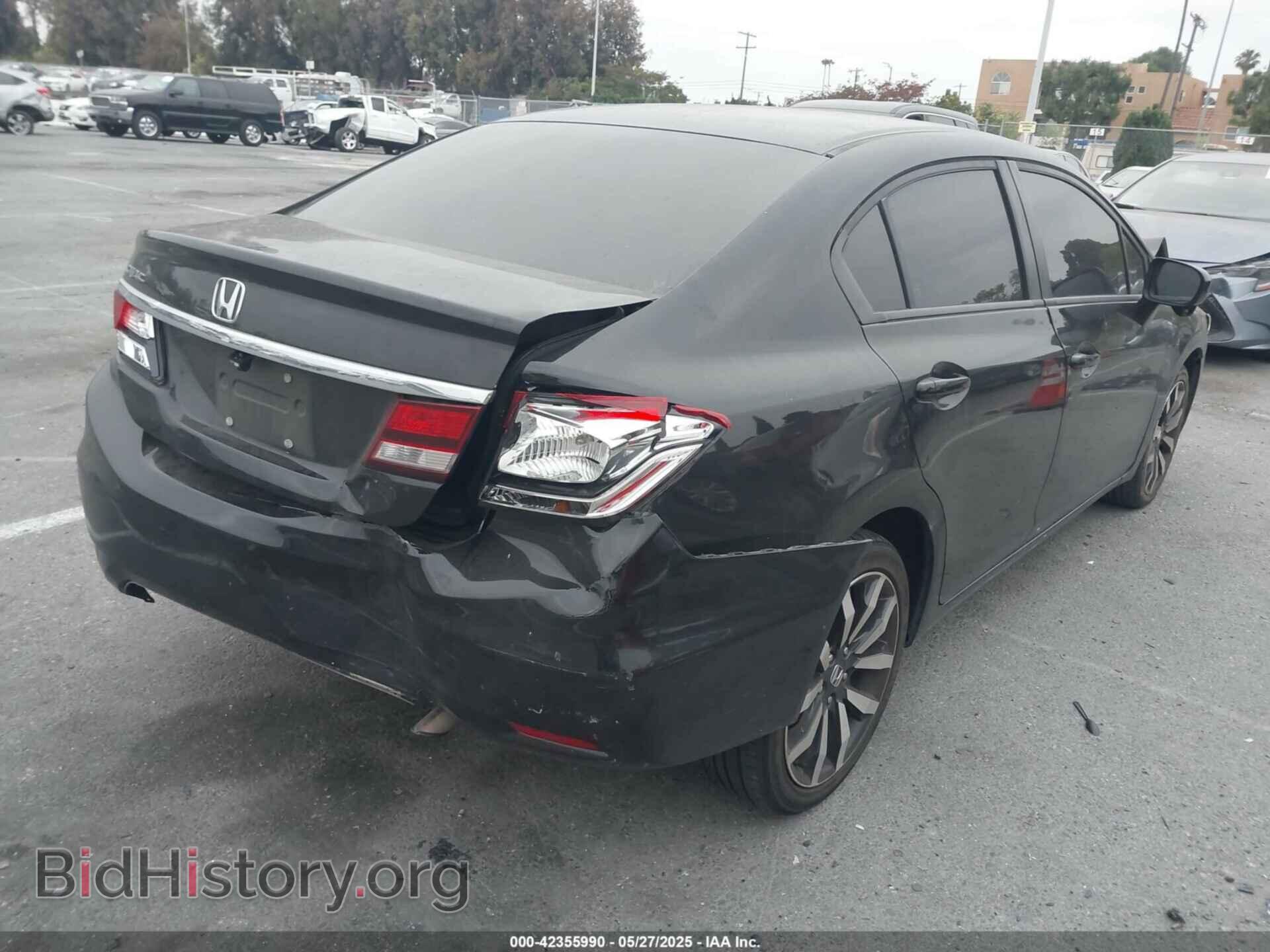 2014 HONDA CIVIC - VIN: 19XFB2F9XEE206138 - Фото 4