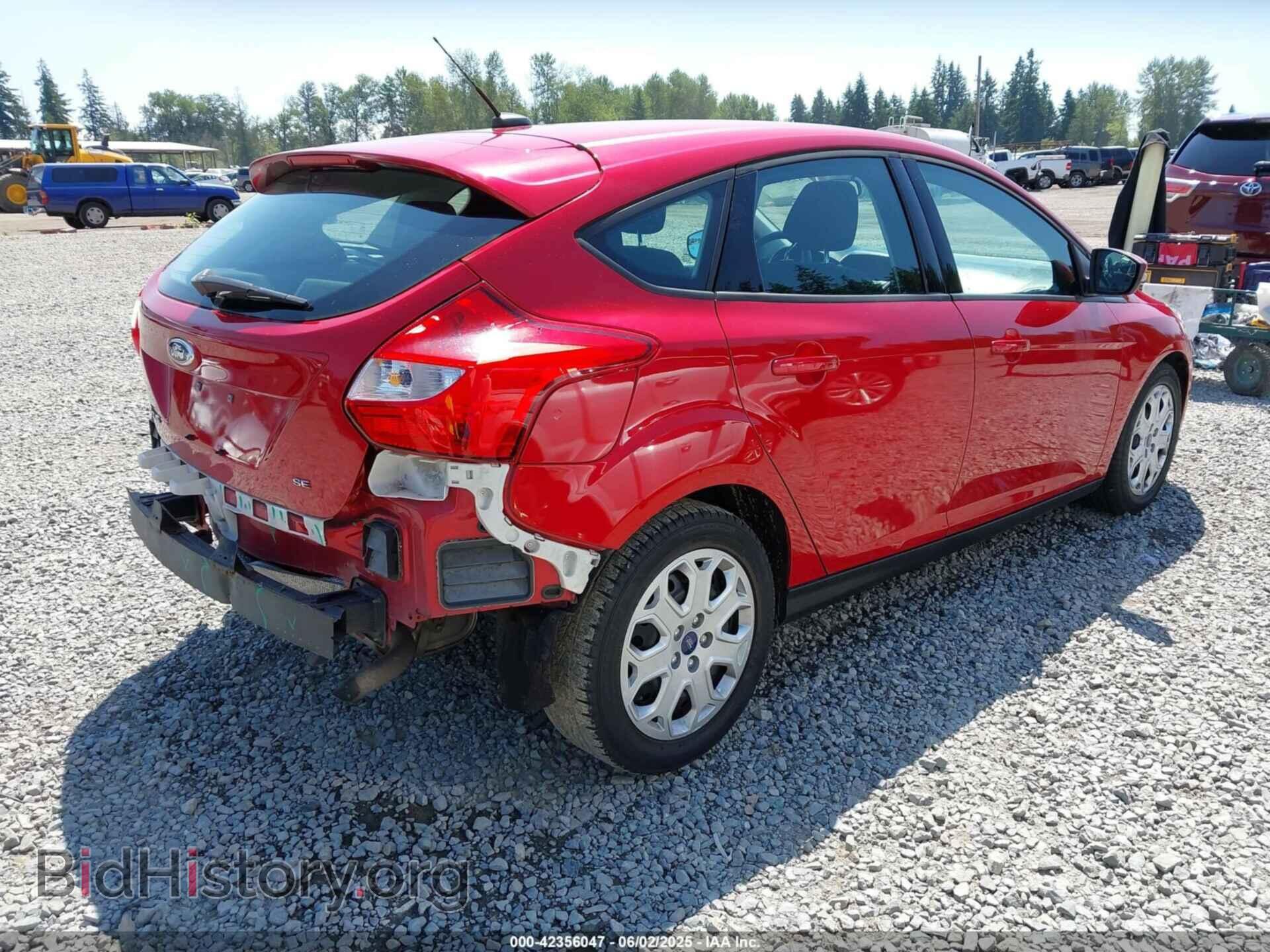 2012 FORD FOCUS - VIN: 1FAHP3K2XCL356656 - Фото 4