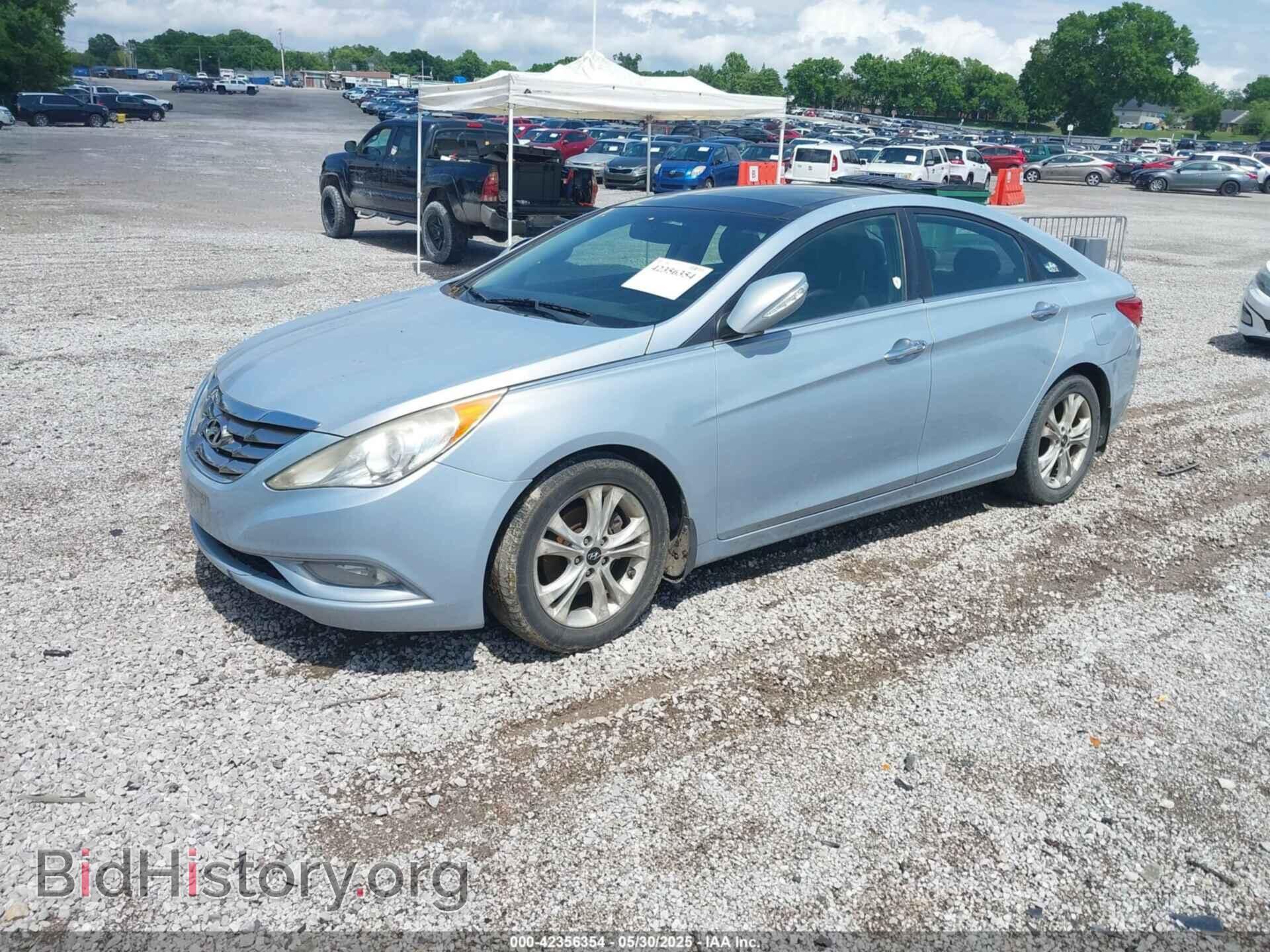 2012 HYUNDAI SONATA - VIN: 5NPEC4AC6CH345117 - Фото 2