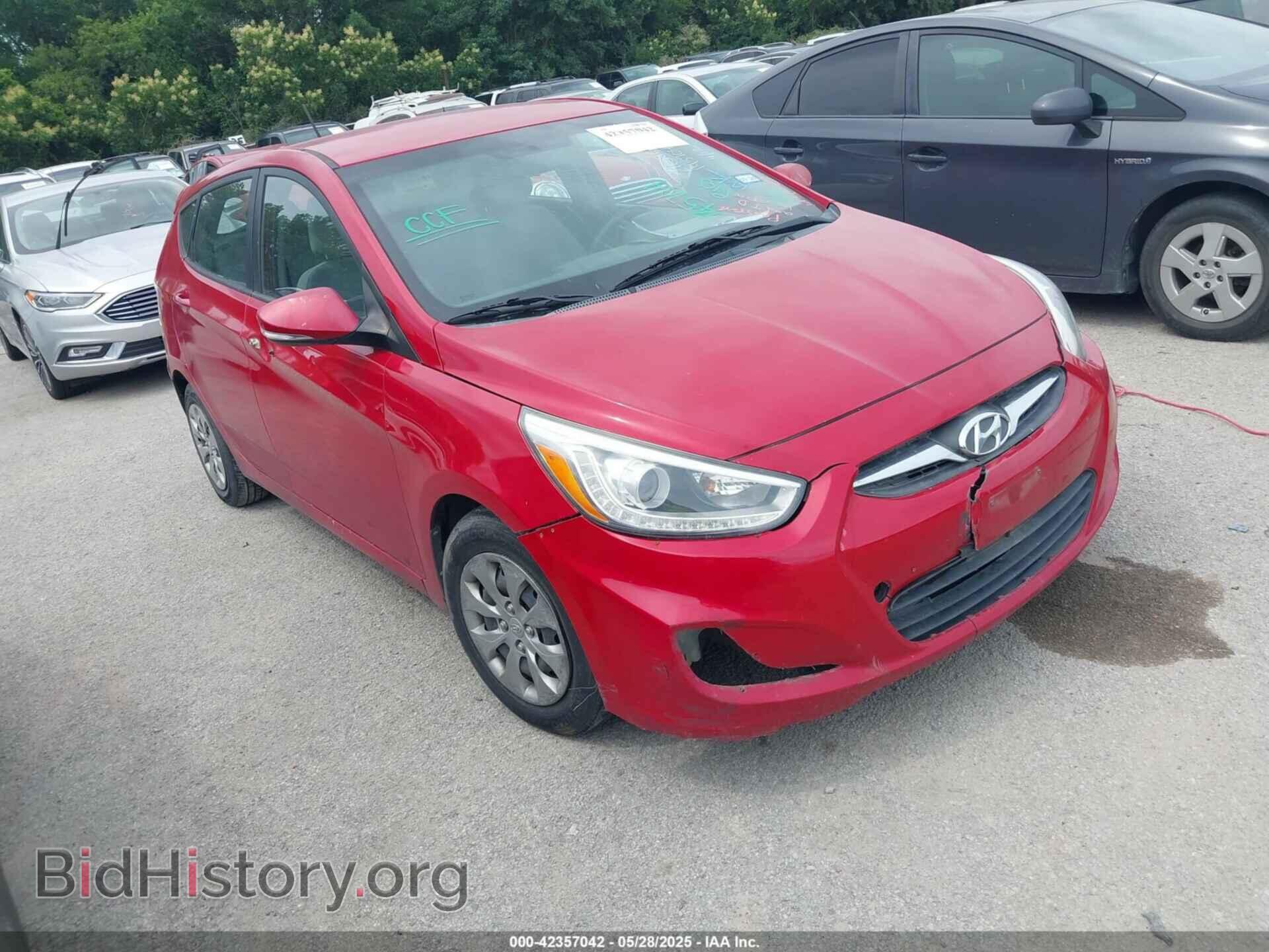 Photo KMHCU5AE7EU145704 - HYUNDAI ACCENT 2014