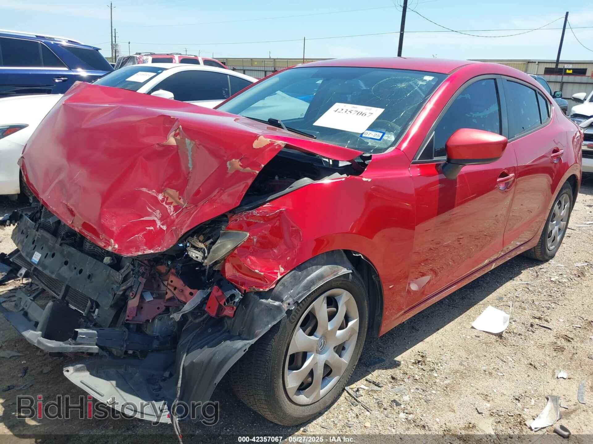2014 MAZDA MAZDA3 - VIN: 3MZBM1U77EM100608 - Фото 2