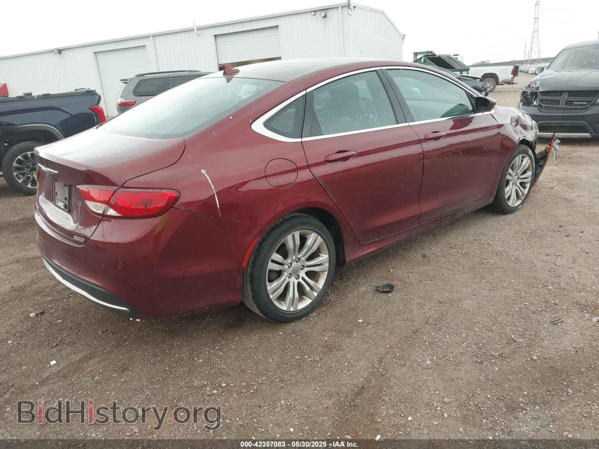 2015 CHRYSLER 200 - VIN: 1C3CCCAB4FN757196 - Фото 4