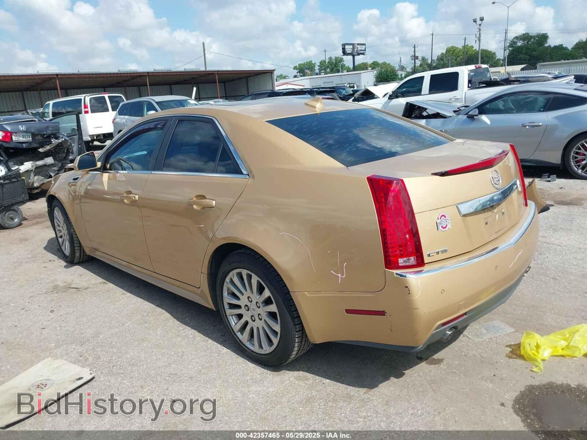 2013 CADILLAC CTS - VIN: 1G6DP5E38D0112809 - Фото 3