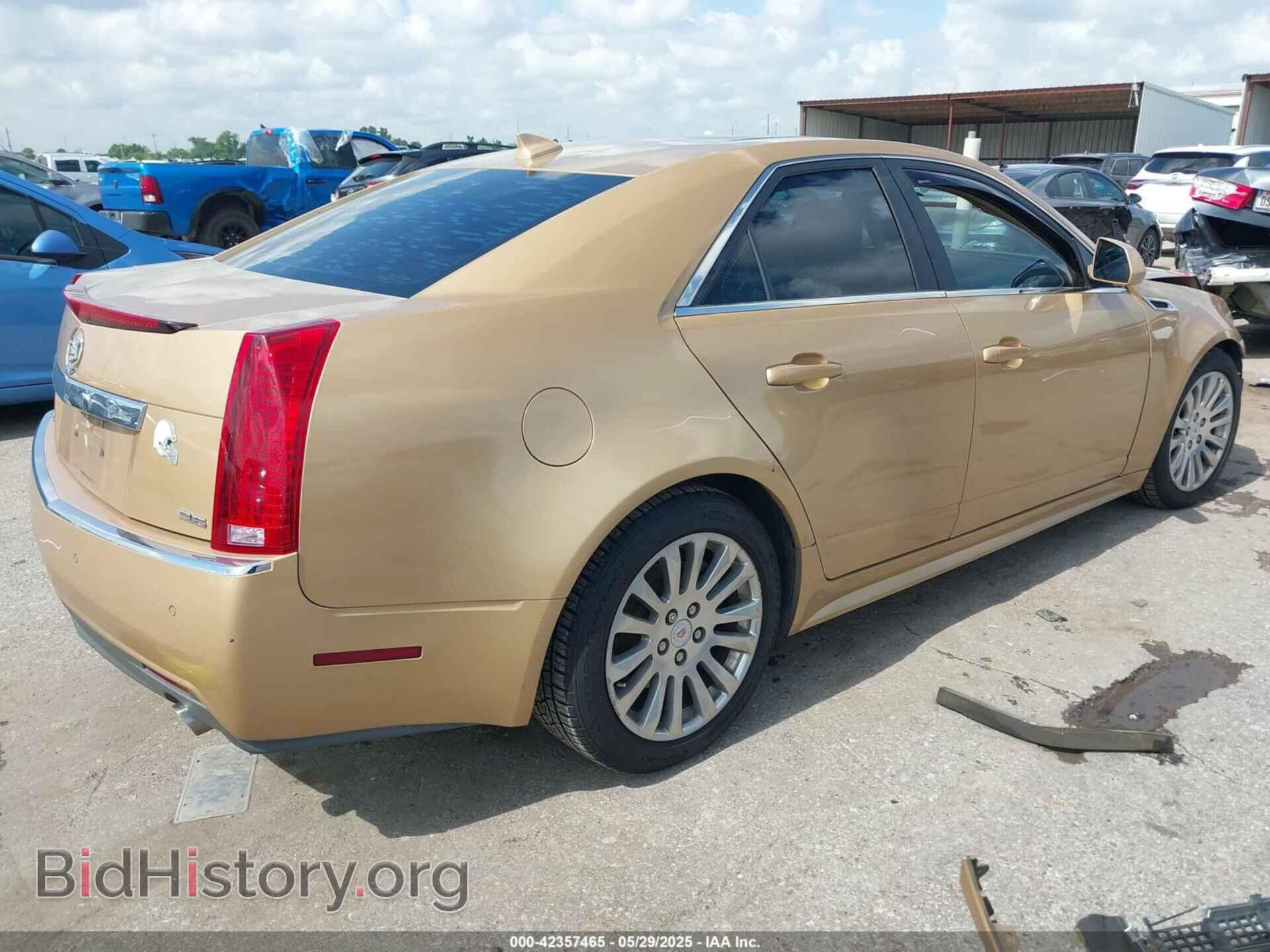 2013 CADILLAC CTS - VIN: 1G6DP5E38D0112809 - Фото 4