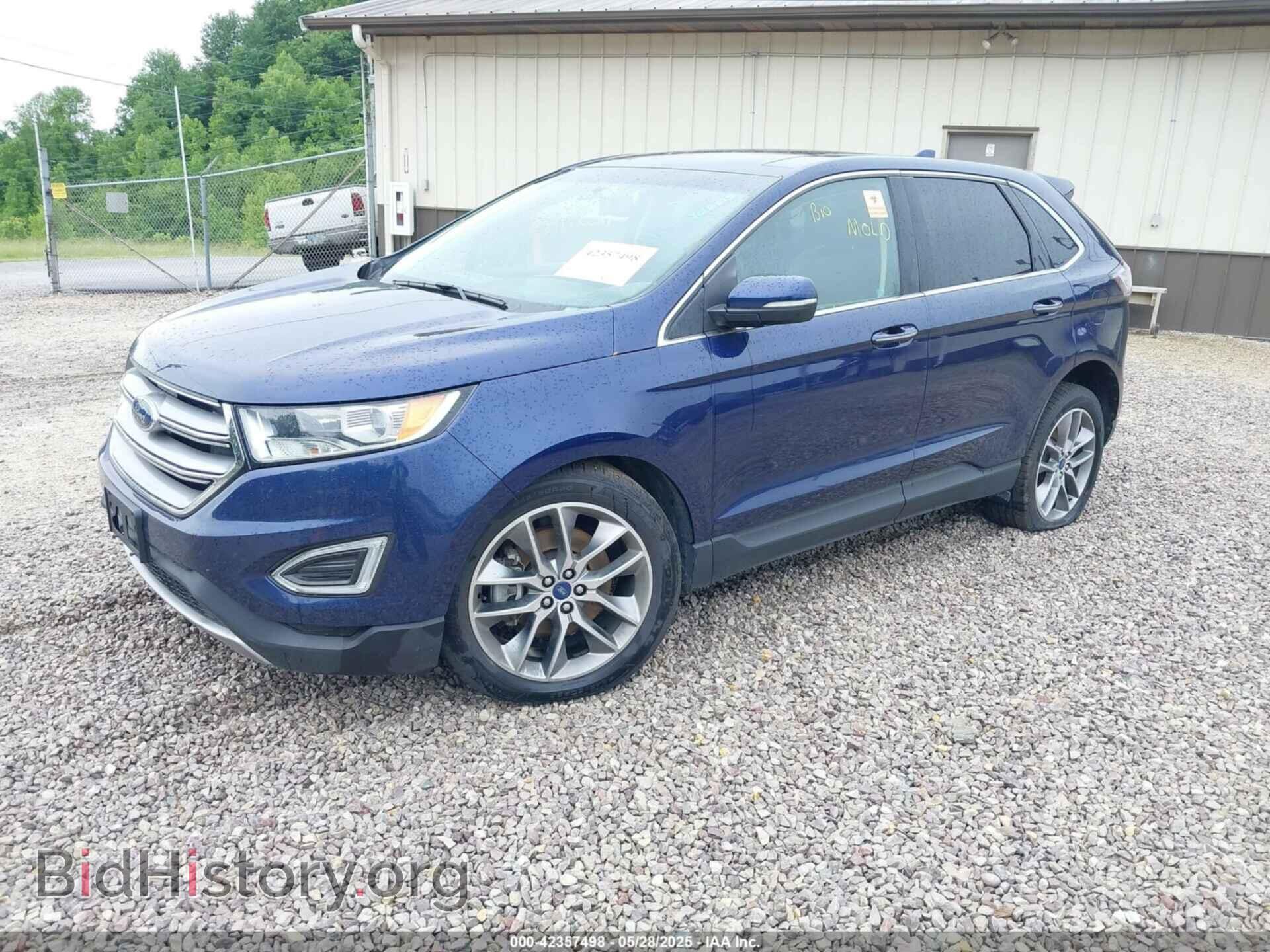 2016 FORD EDGE - VIN: 2FMPK4K90GBC66750 - Фото 2