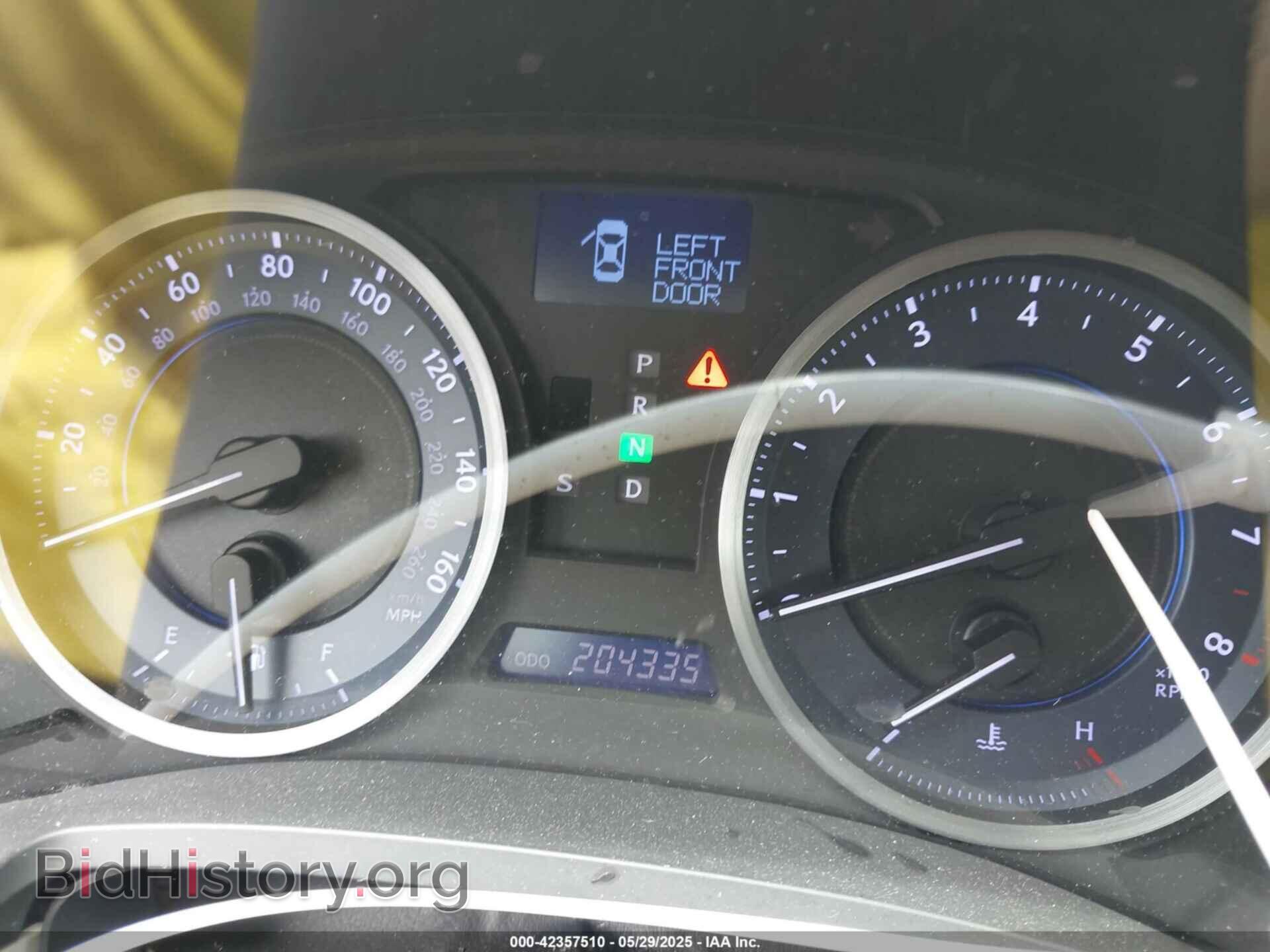 2011 LEXUS IS 350 - VIN: JTHBE5C25B5027770 - Photo 7
