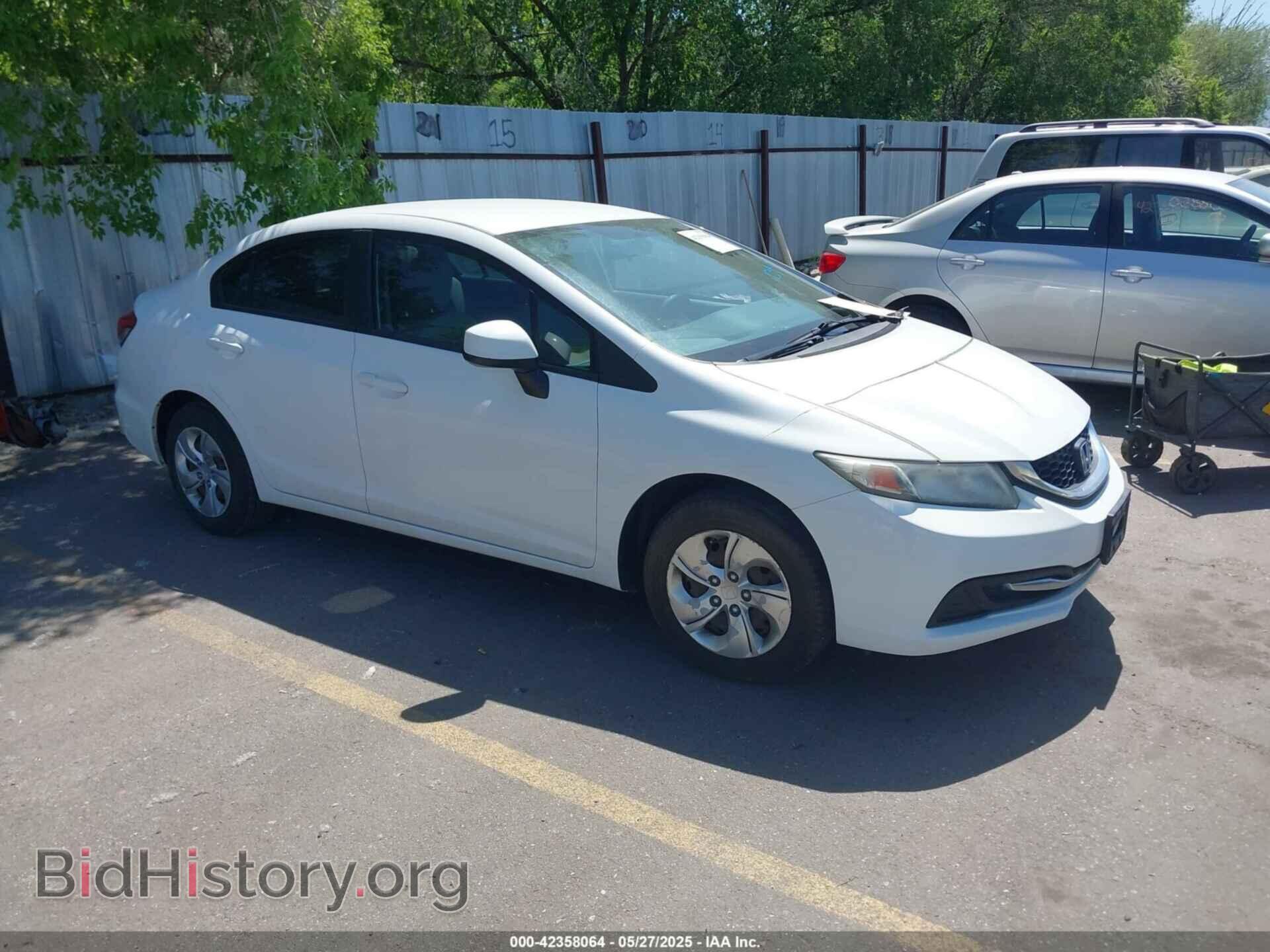 Photo 19XFB2E52DE030523 - HONDA CIVIC 2013