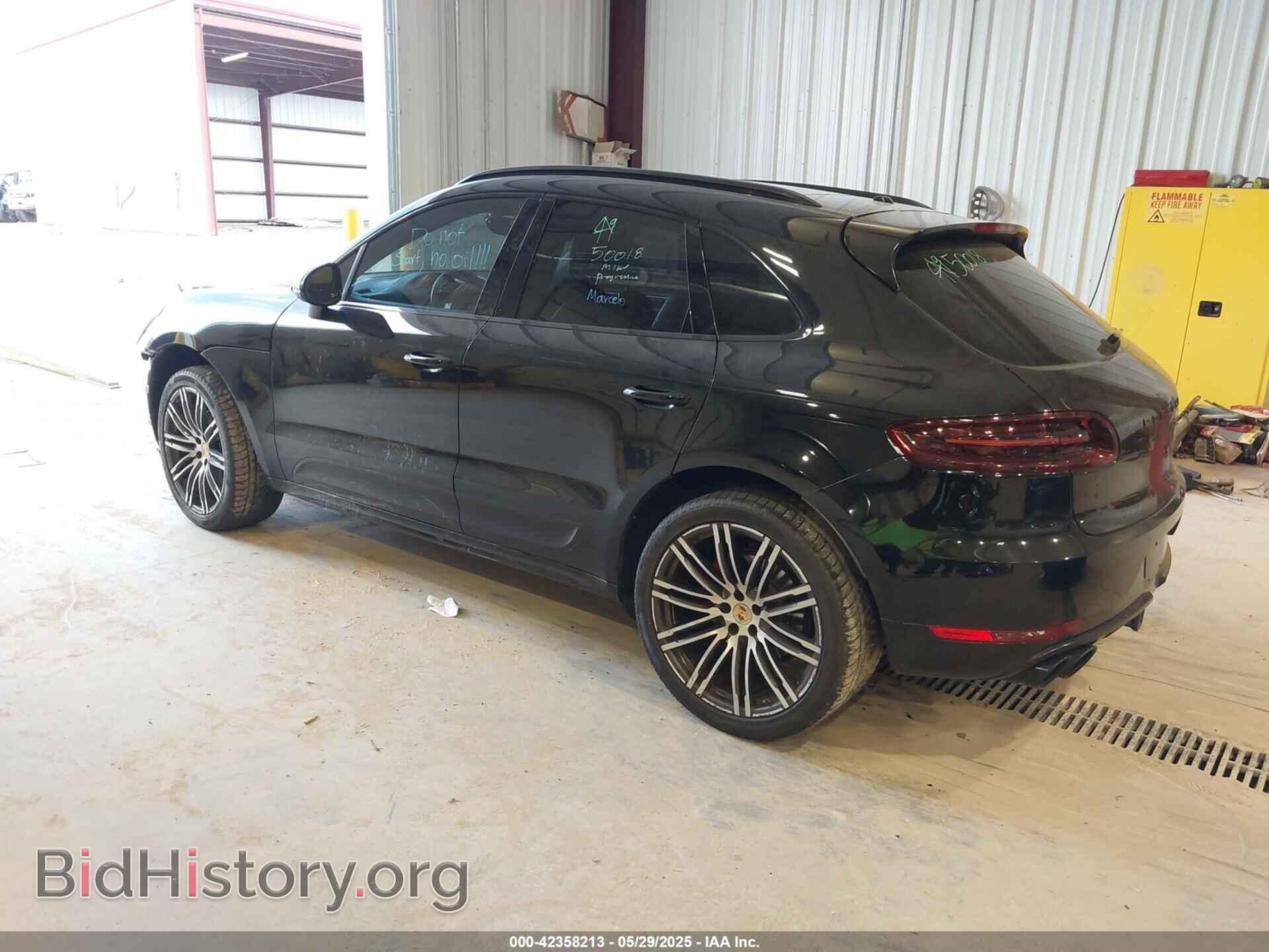 2017 PORSCHE MACAN - VIN: WP1AG2A56HLB51567 - Фото 3