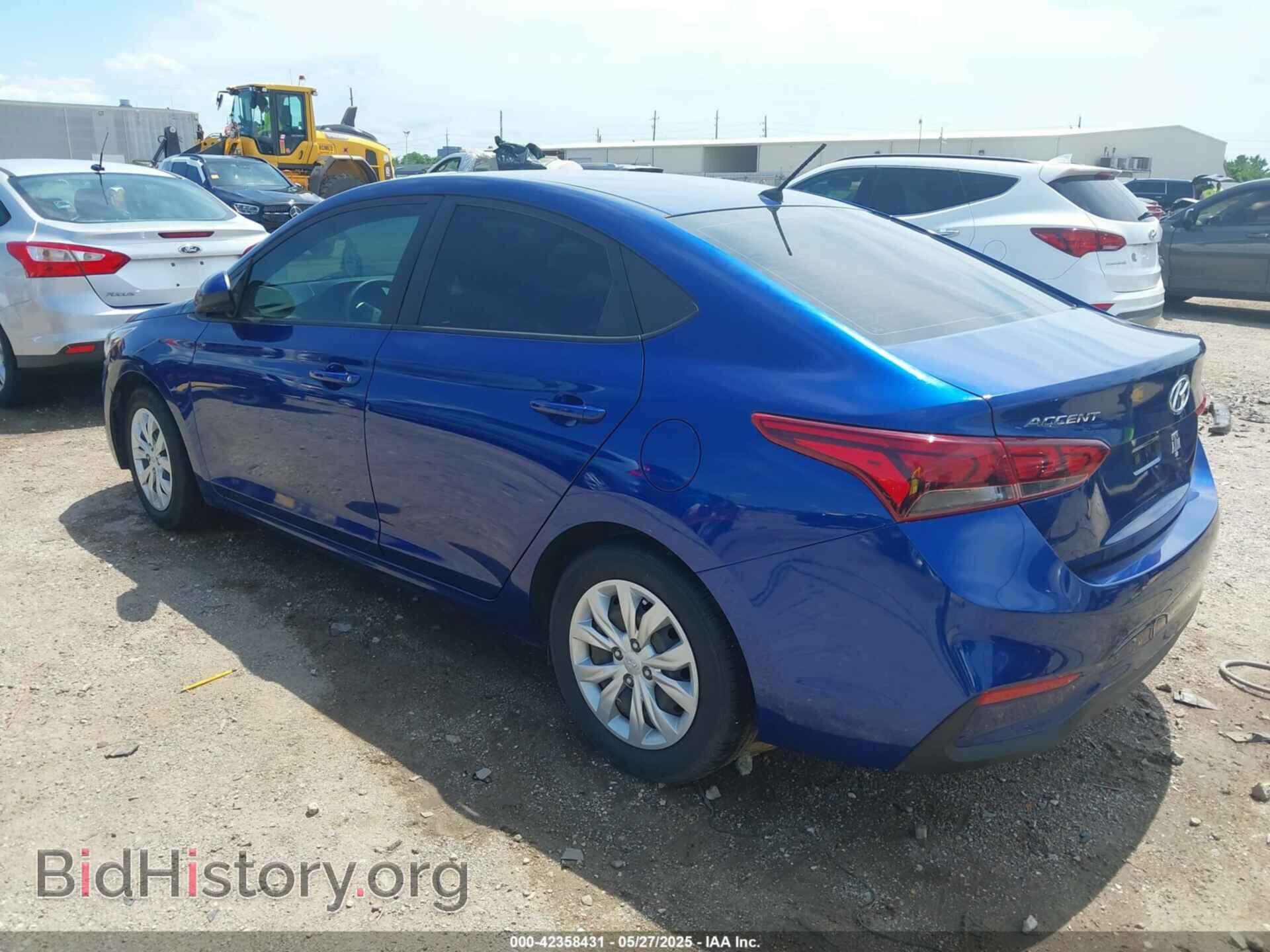 2022 HYUNDAI ACCENT - VIN: 3KPC24A68NE163897 - Фото 3