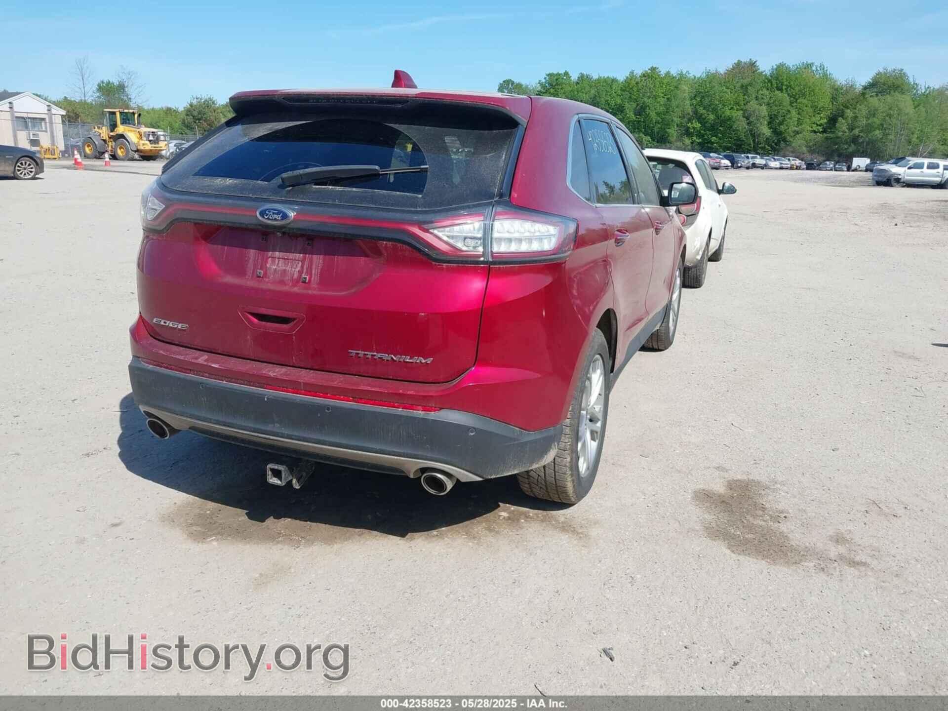 2015 FORD EDGE - VIN: 2FMTK3K87FBB46832 - Фото 4