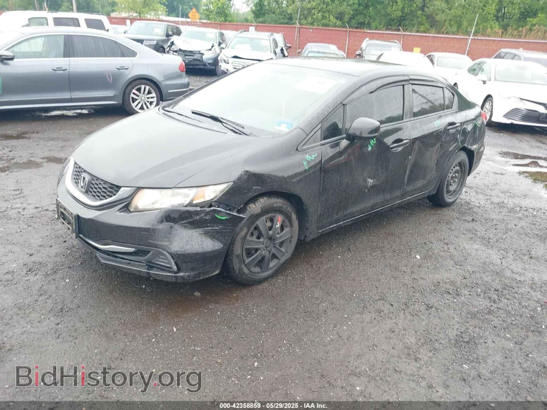 2013 HONDA CIVIC - VIN: 2HGFB2F56DH557548 - Фото 2