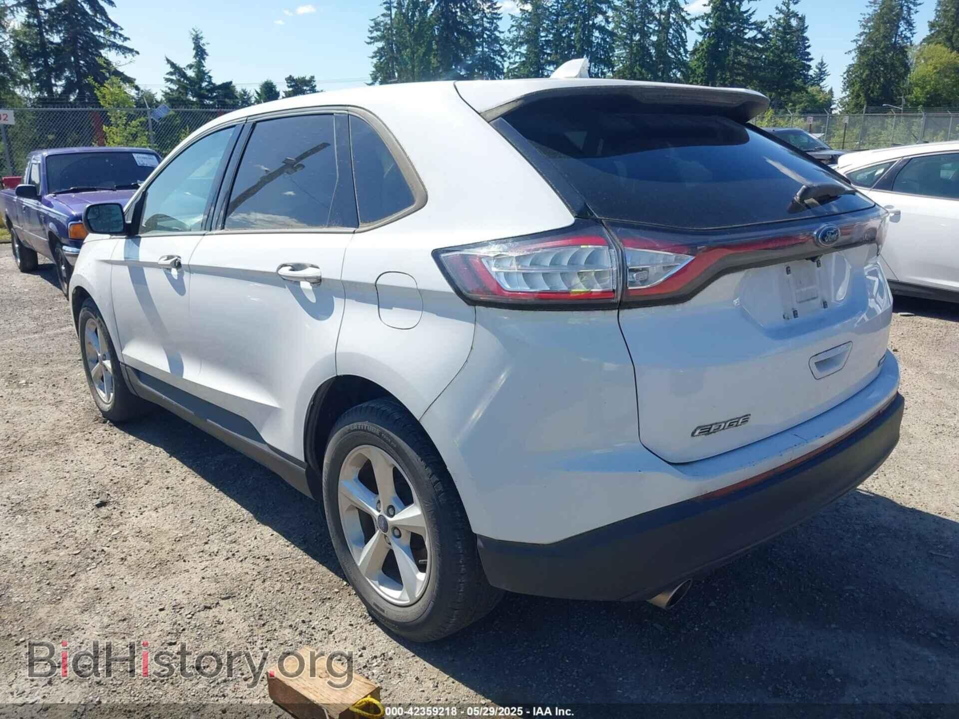 2016 FORD EDGE - VIN: 2FMPK4G99GBB84041 - Фото 3