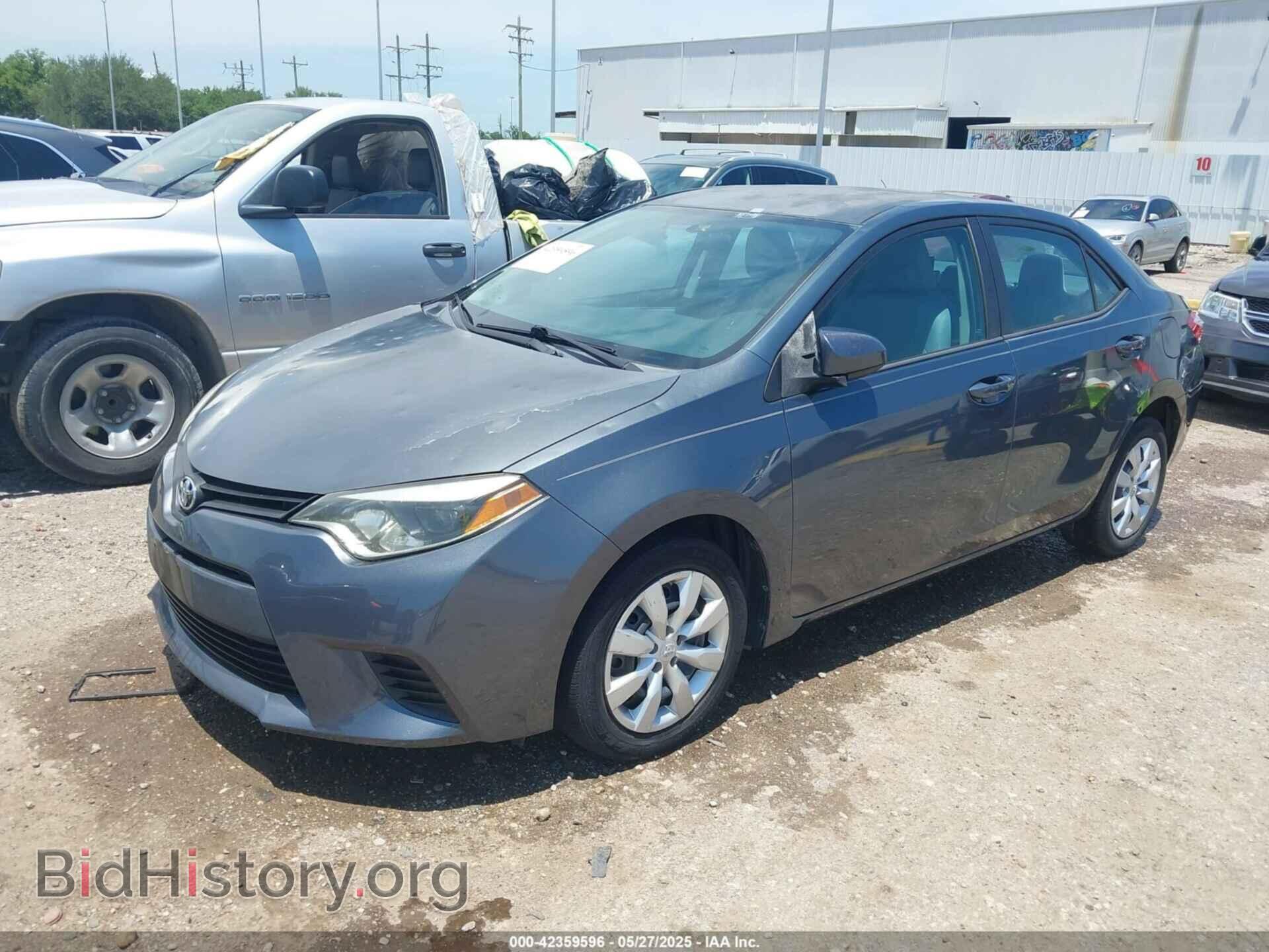 2014 TOYOTA COROLLA - VIN: 5YFBURHE8EP176597 - Фото 2