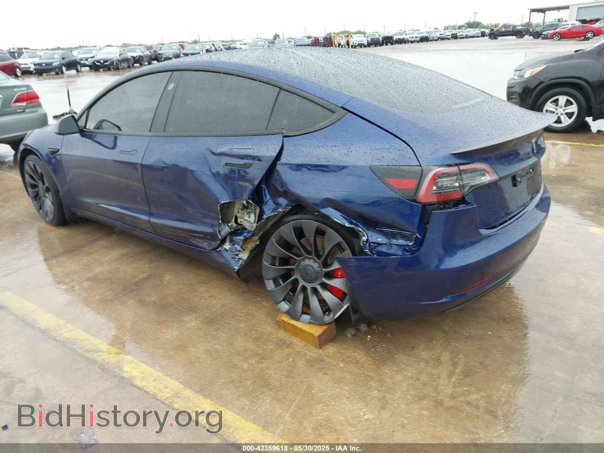 2023 TESLA MODEL 3 - VIN: 5YJ3E1EC0PF491978 - Фото 3