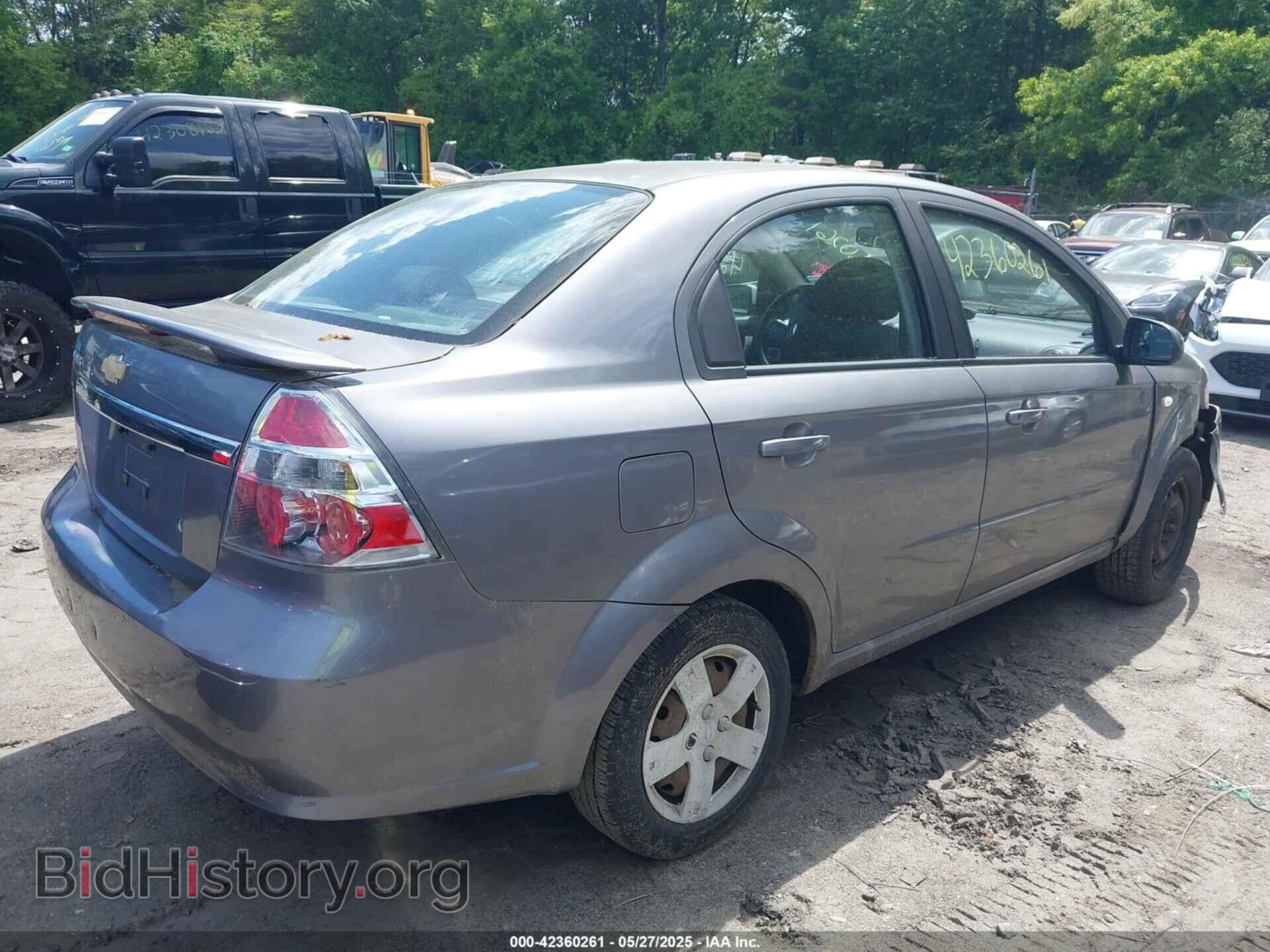 2007 CHEVROLET AVEO - VIN: KL1TD56687B061158 - Фото 4