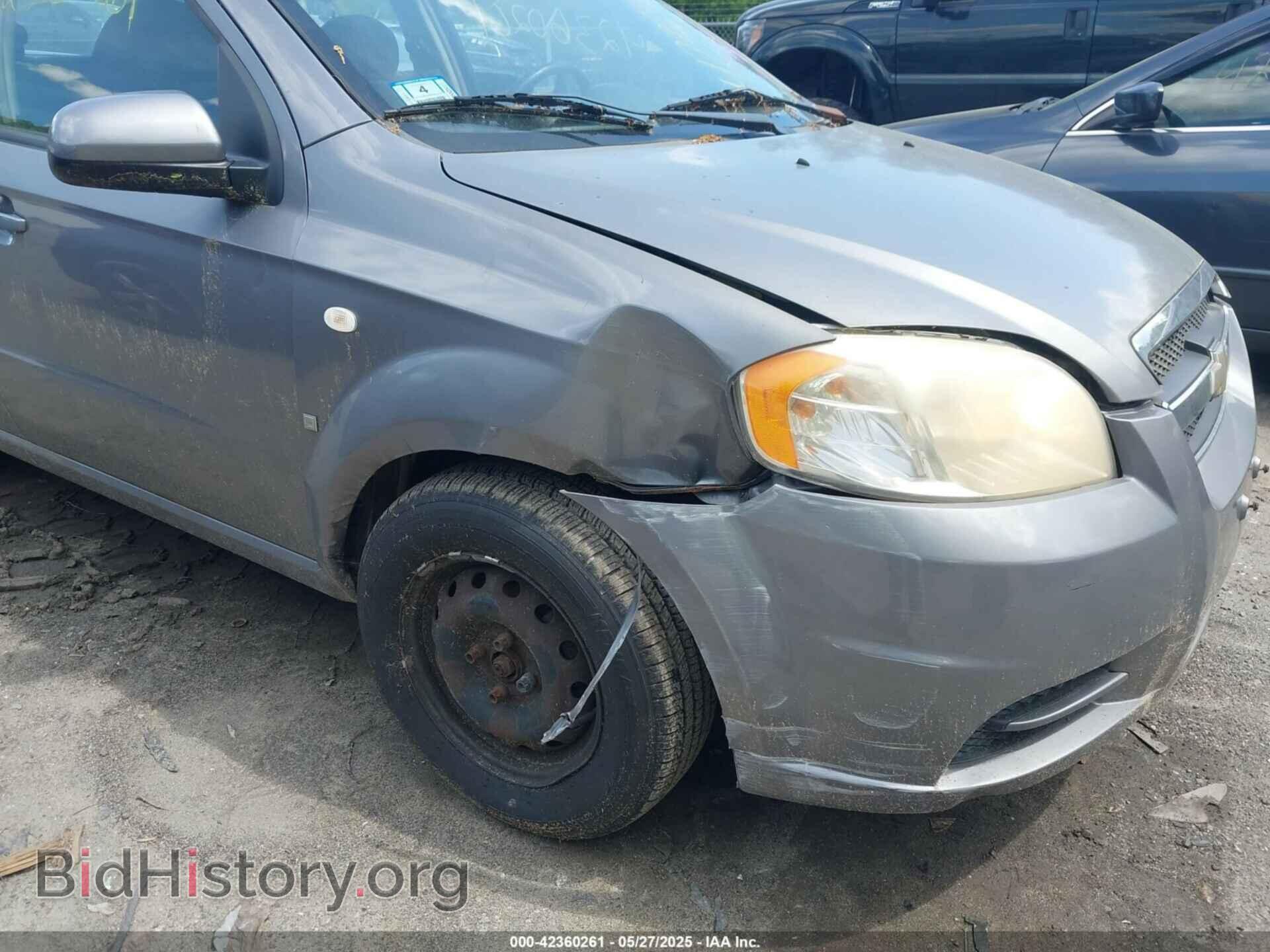 2007 CHEVROLET AVEO - VIN: KL1TD56687B061158 - Фото 6