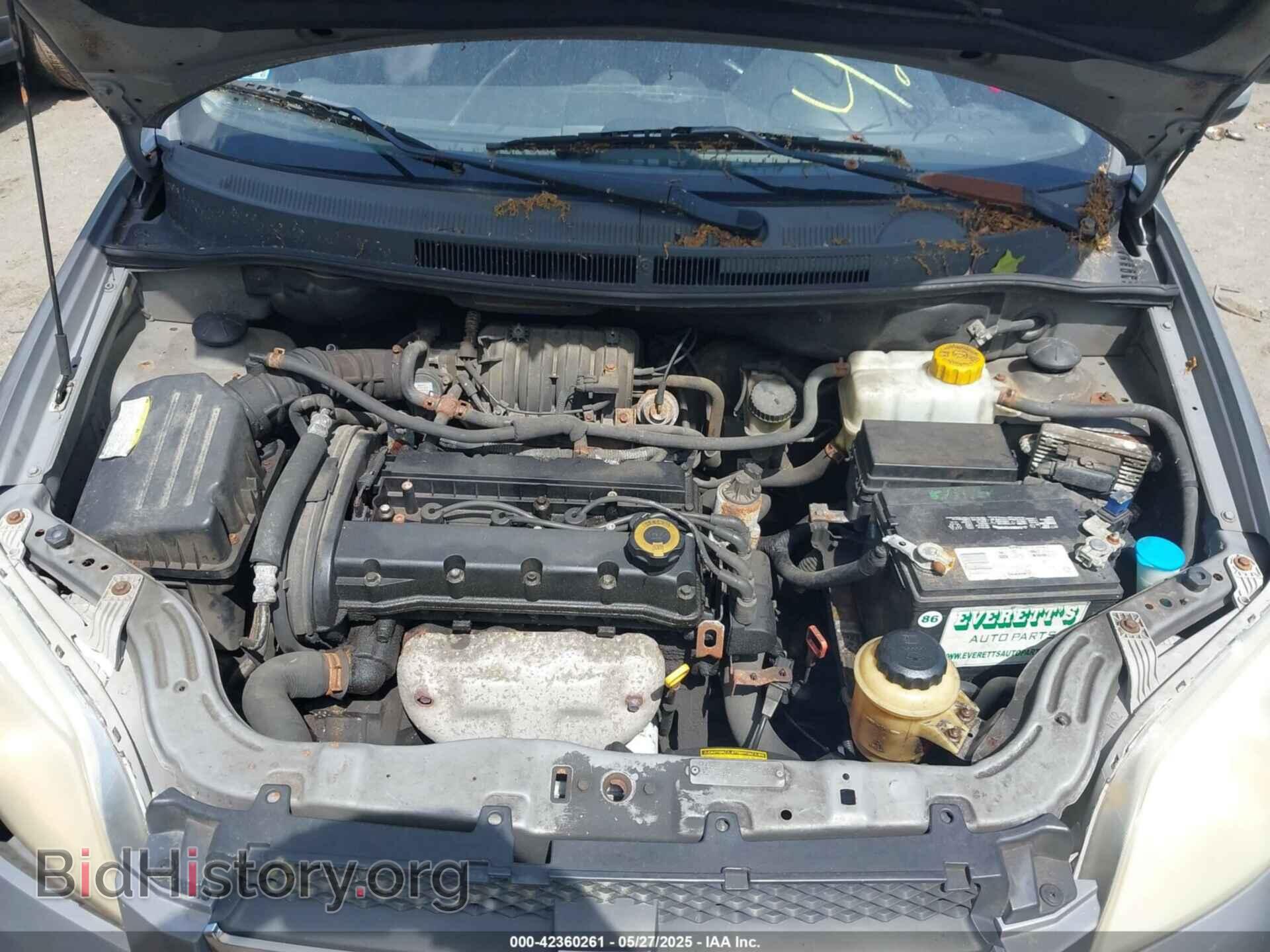 2007 CHEVROLET AVEO - VIN: KL1TD56687B061158 - Фото 10