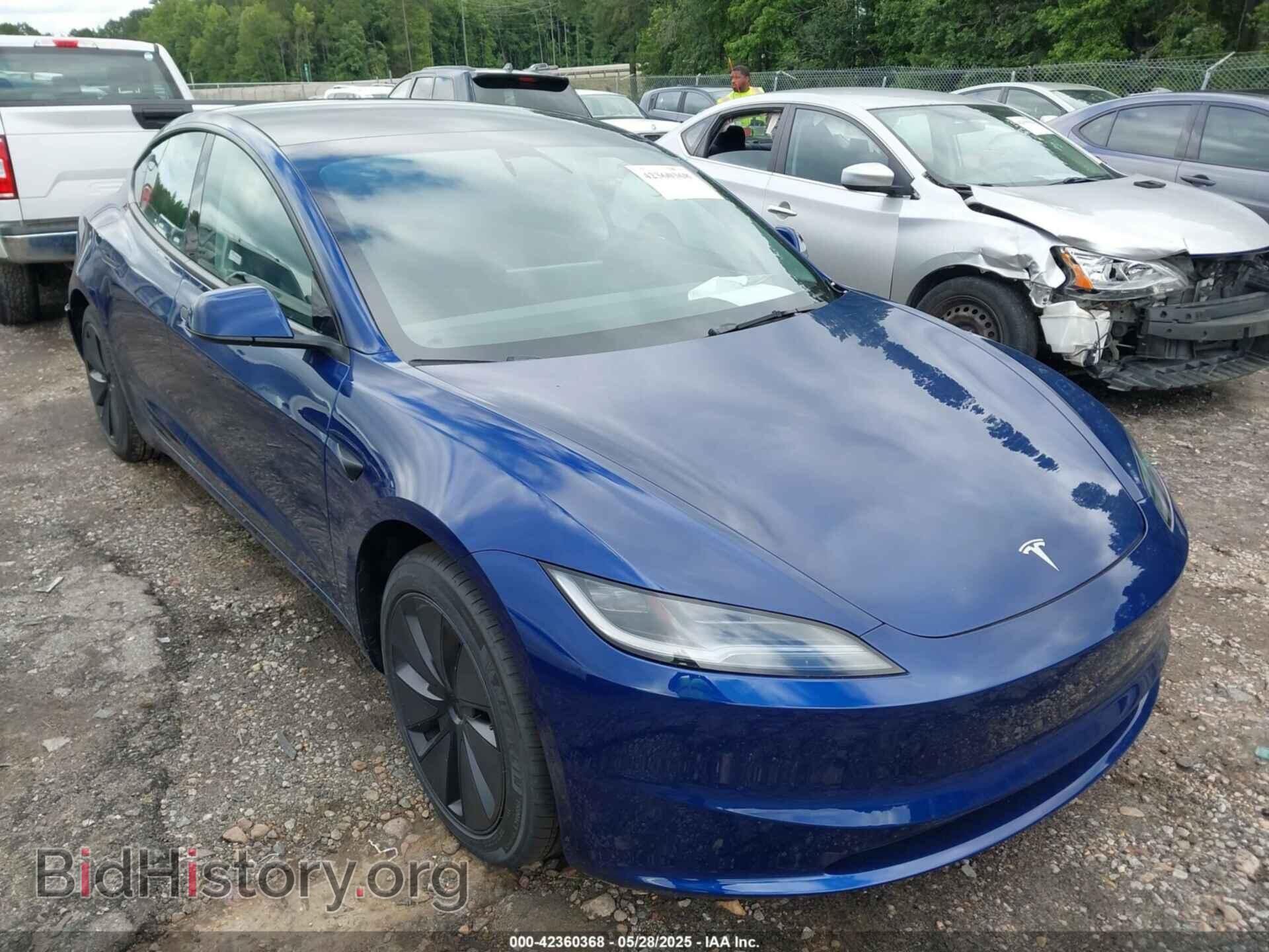 Фотография 5YJ3E1EB6RF795181 - TESLA MODEL 3 2024