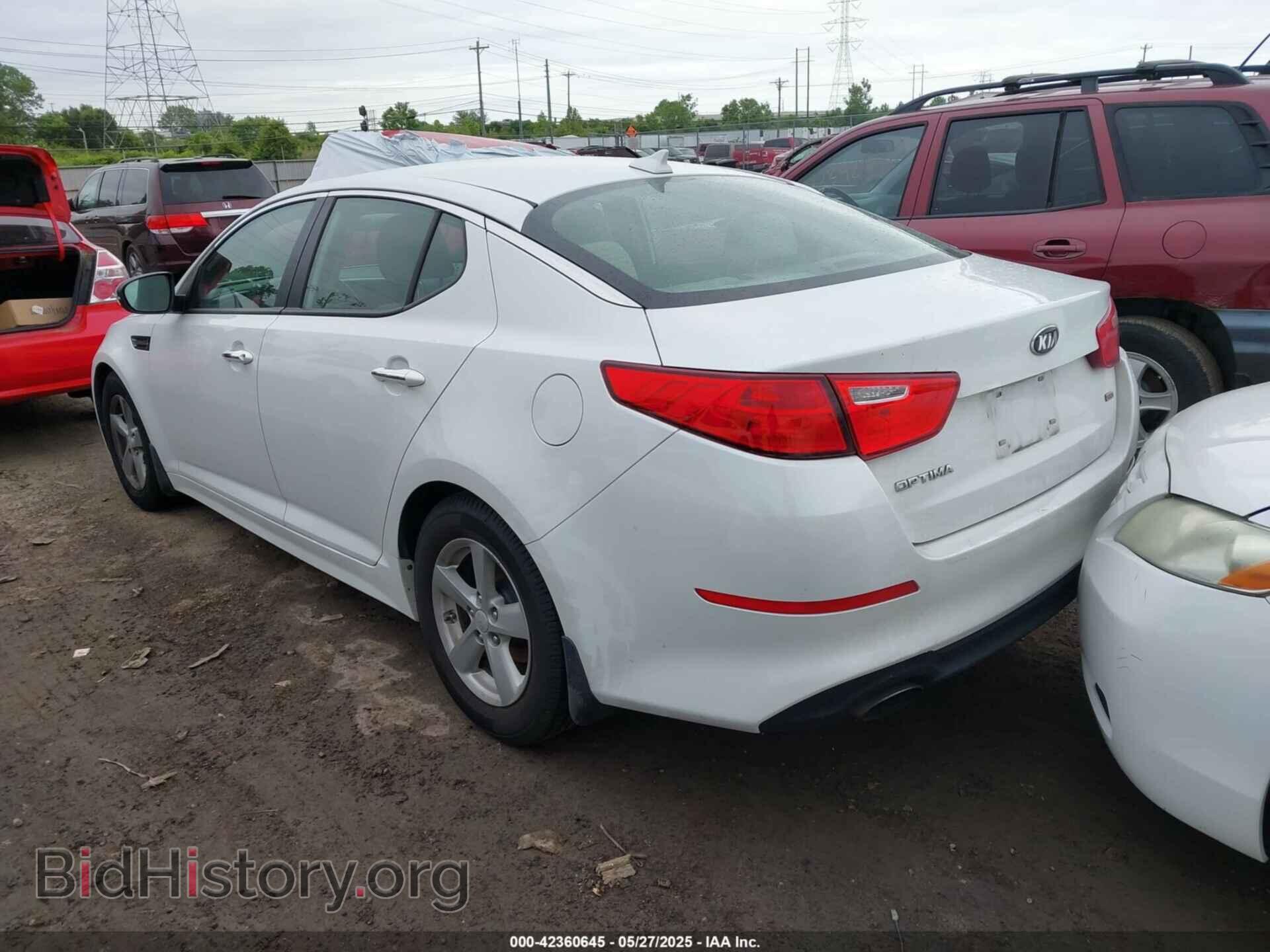 2014 KIA OPTIMA - VIN: 5XXGM4A74EG345401 - Фото 3