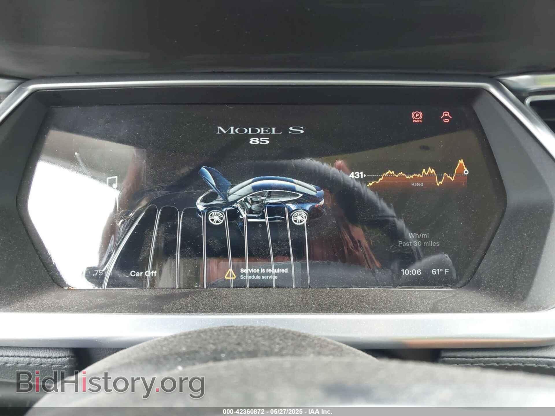 2014 TESLA MODEL S - VIN: 5YJSA1H19EFP32063 - Photo 7