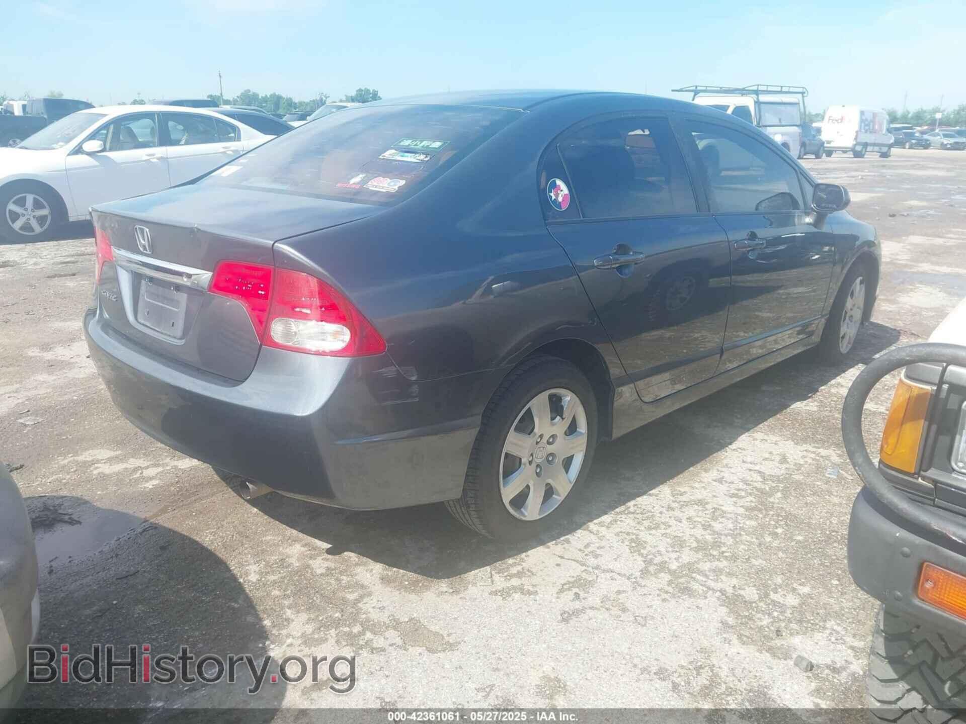 2009 HONDA CIVIC - VIN: 19XFA16589E035406 - Фото 4