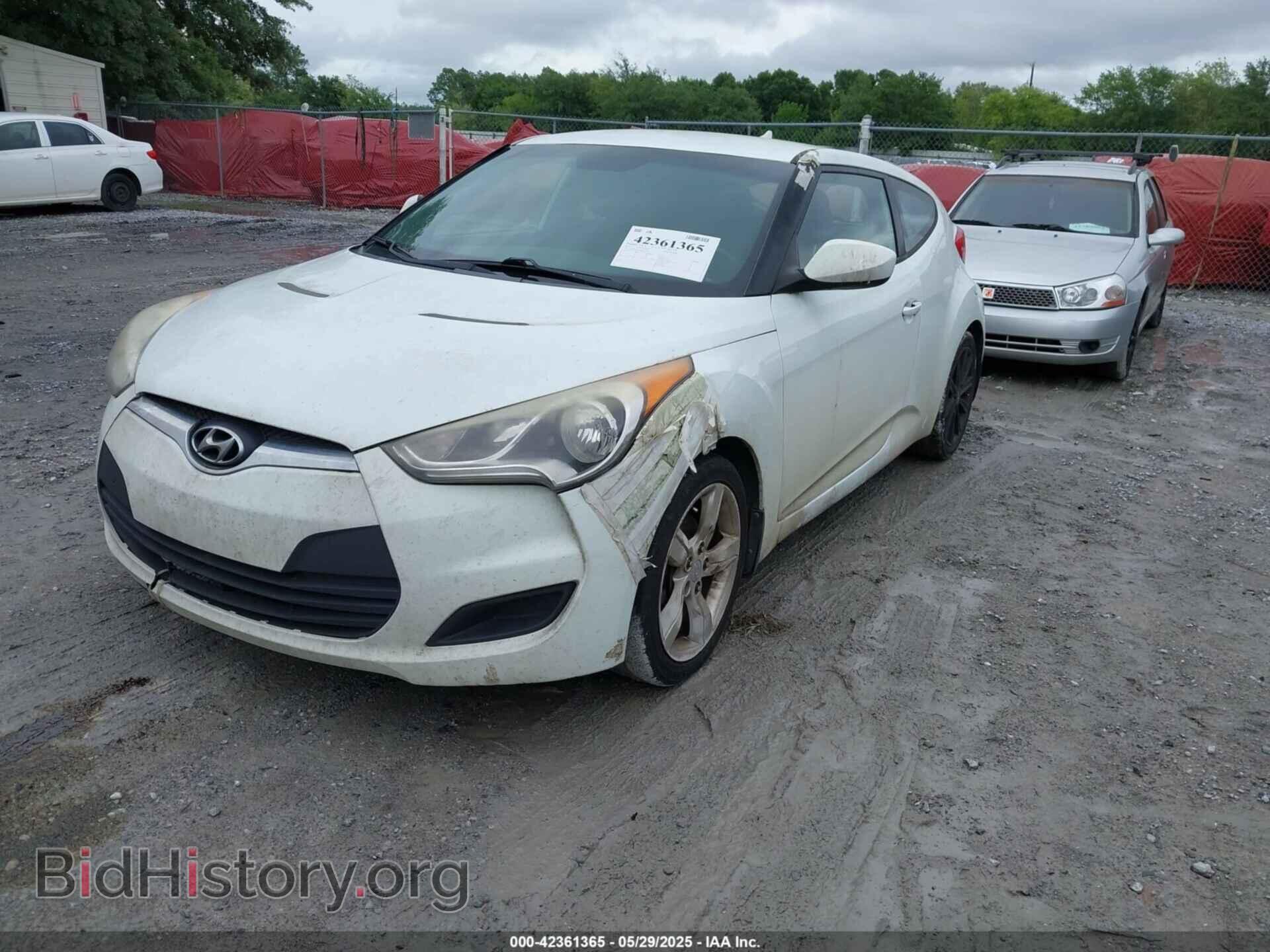 2013 HYUNDAI VELOSTER - VIN: KMHTC6AD9DU155259 - Фото 2