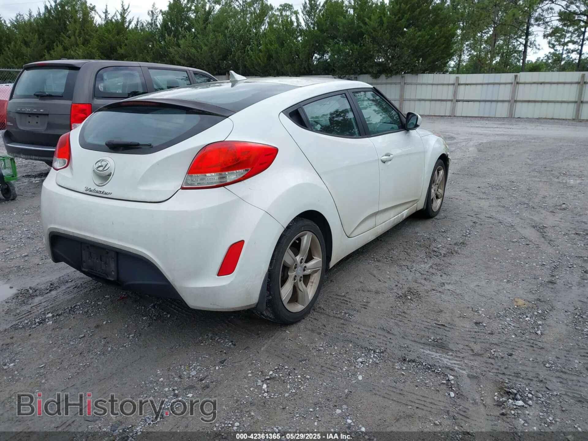 2013 HYUNDAI VELOSTER - VIN: KMHTC6AD9DU155259 - Фото 4