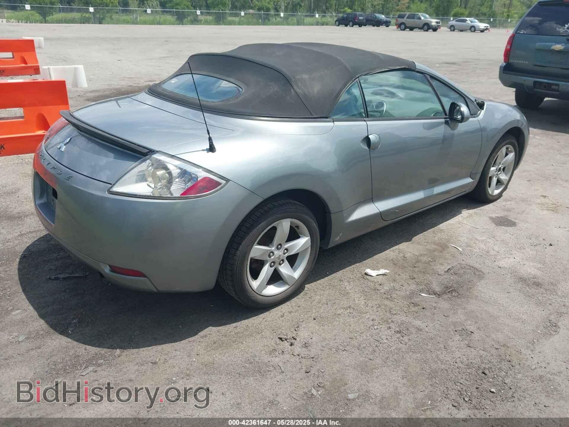 2007 MITSUBISHI ECLIPSE SPYDER - VIN: 4A3AL25F27E007434 - Фото 4
