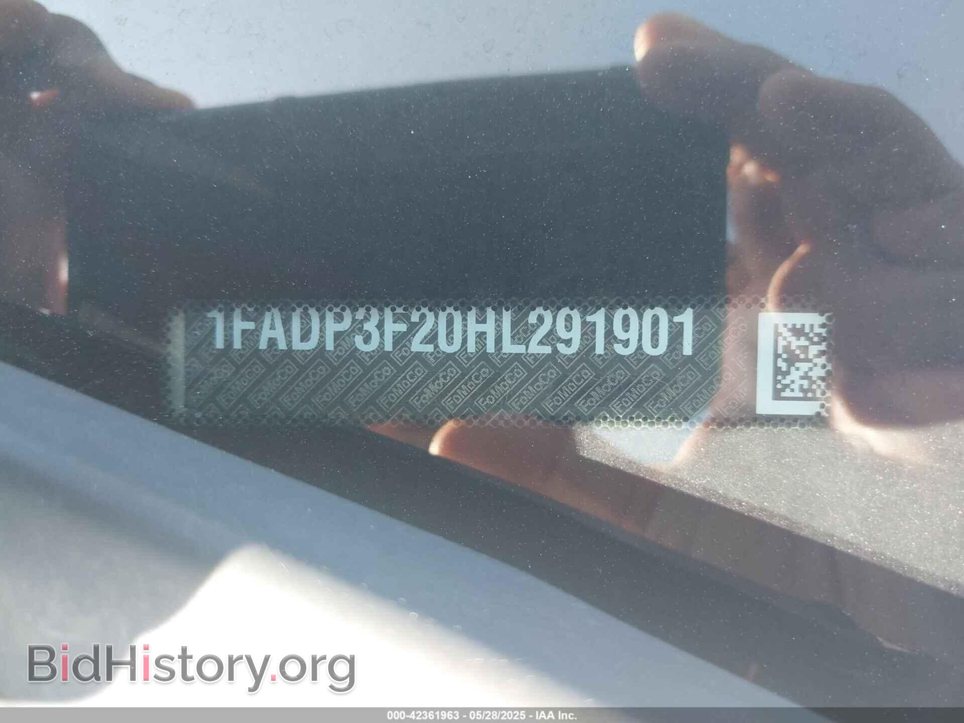 2017 FORD FOCUS - VIN: 1FADP3F20HL291901 - Фото 9