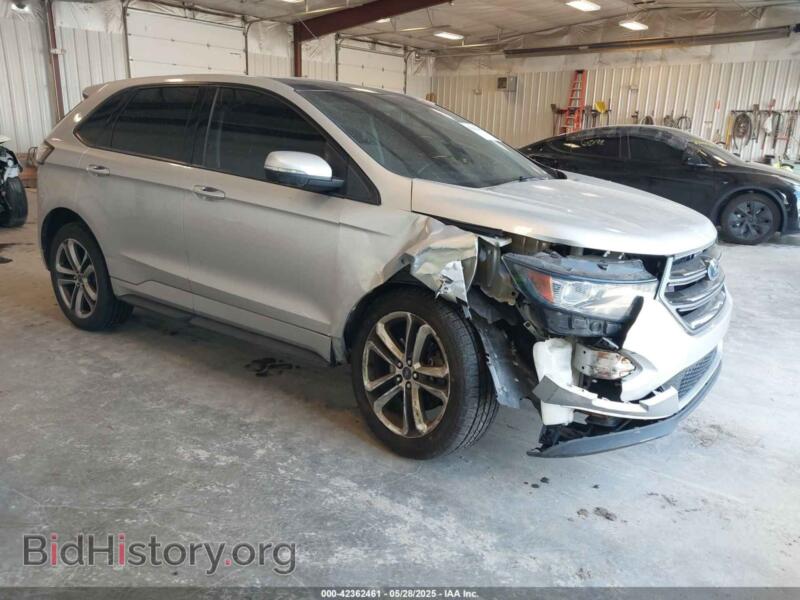 2015 Ford EDGE Sport (VIN 2FMTK4AP8FBC38398) — фото 1 из 16, IAAI, повреждение: передняя часть
