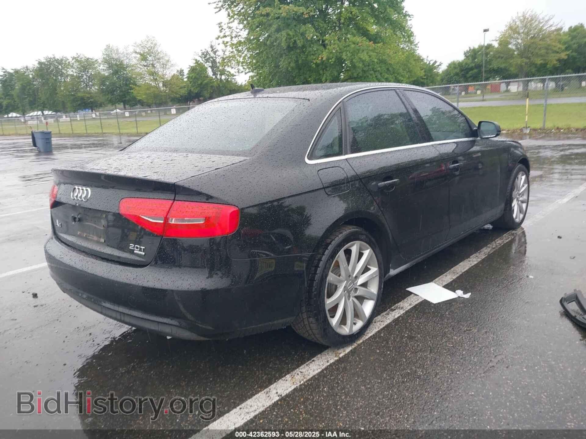 2013 AUDI A4 - VIN: WAUFFAFL3DA057967 - Photo 4