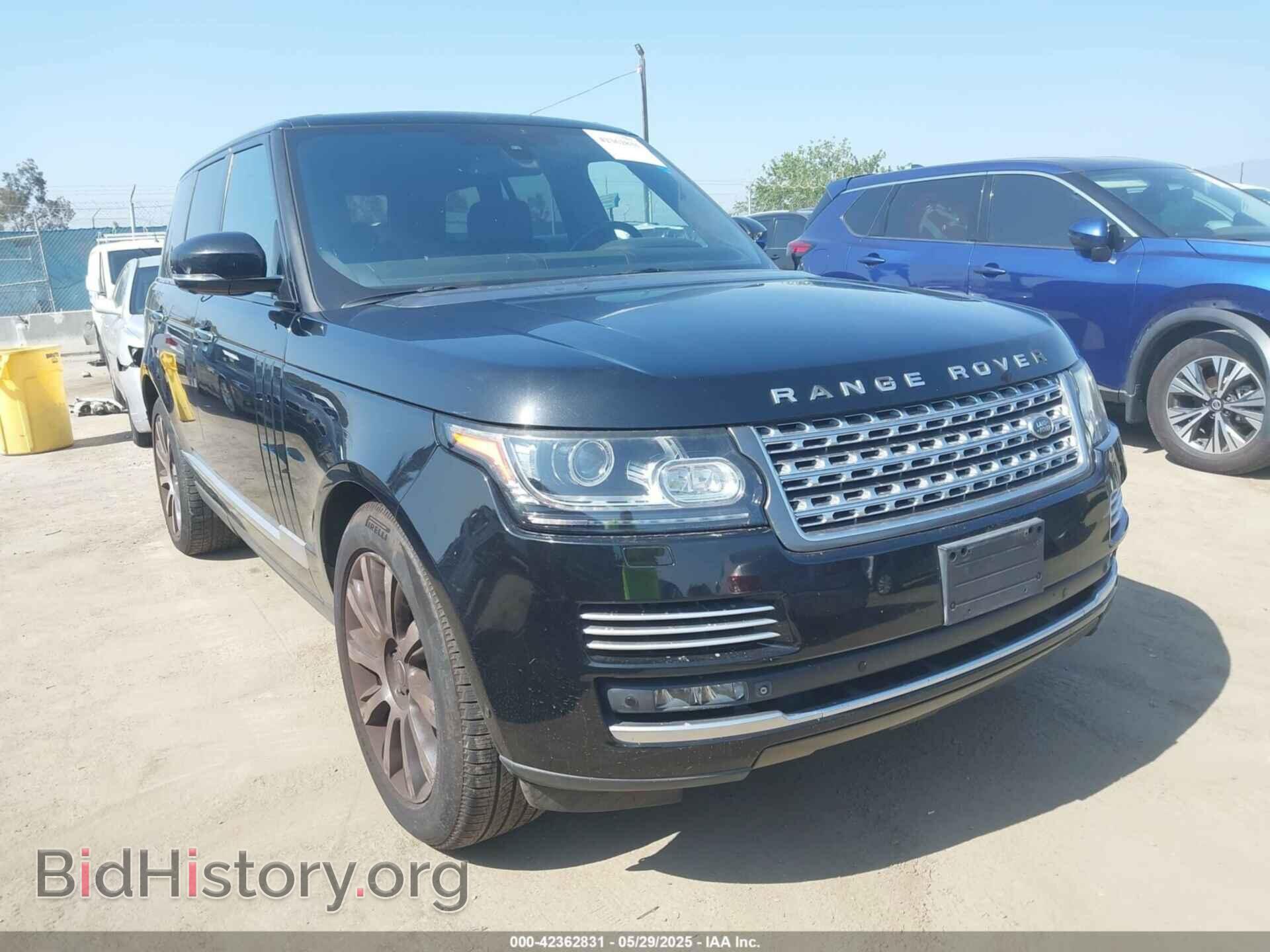 Photo SALGV2TF9FA214184 - LAND ROVER RANGE ROVER 2015