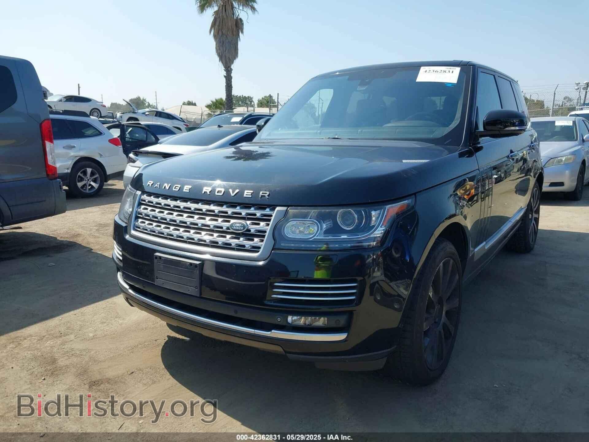 2015 LAND ROVER RANGE ROVER - VIN: SALGV2TF9FA214184 - Фото 2