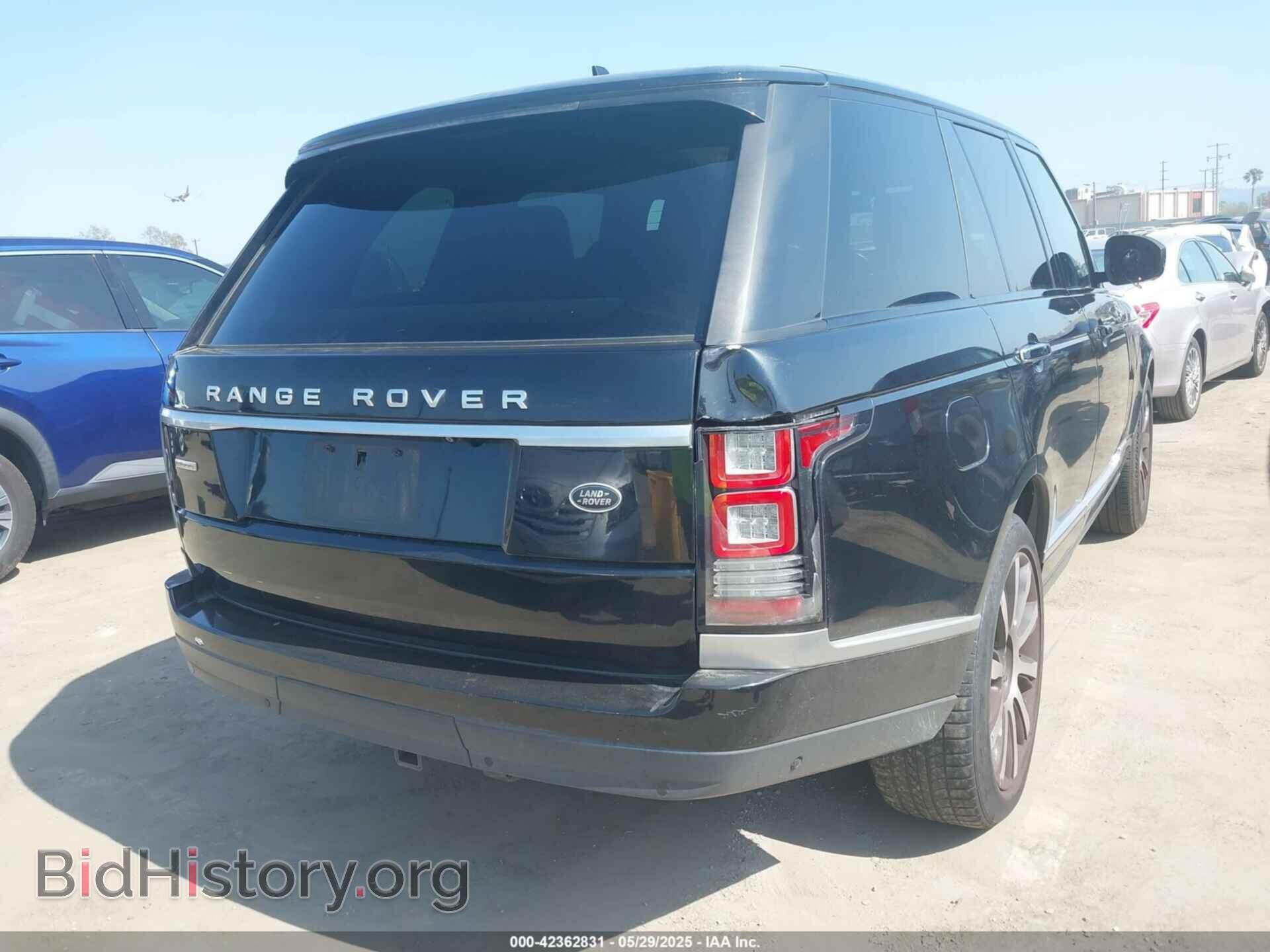 2015 LAND ROVER RANGE ROVER - VIN: SALGV2TF9FA214184 - Фото 4