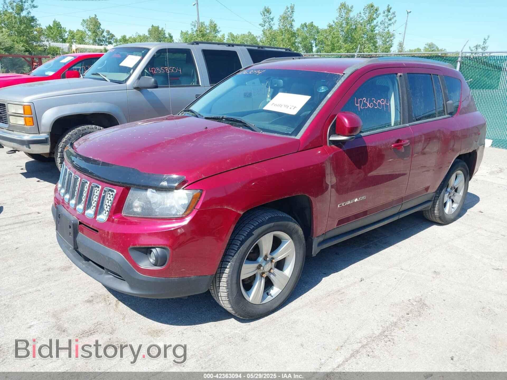 2014 JEEP COMPASS - VIN: 1C4NJDAB0ED568727 - Фото 2